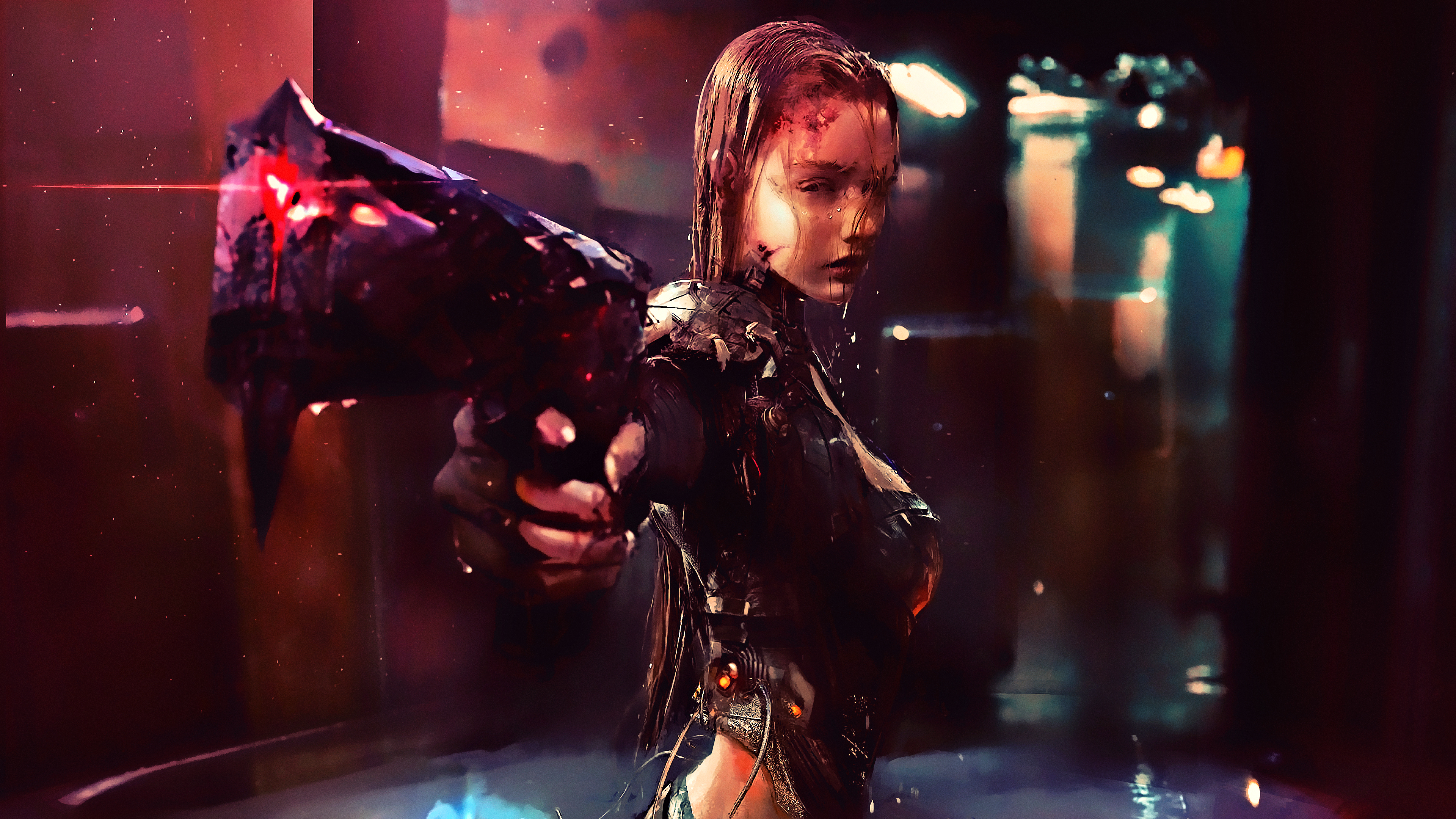 Woman Cyberpunk Wallpapers