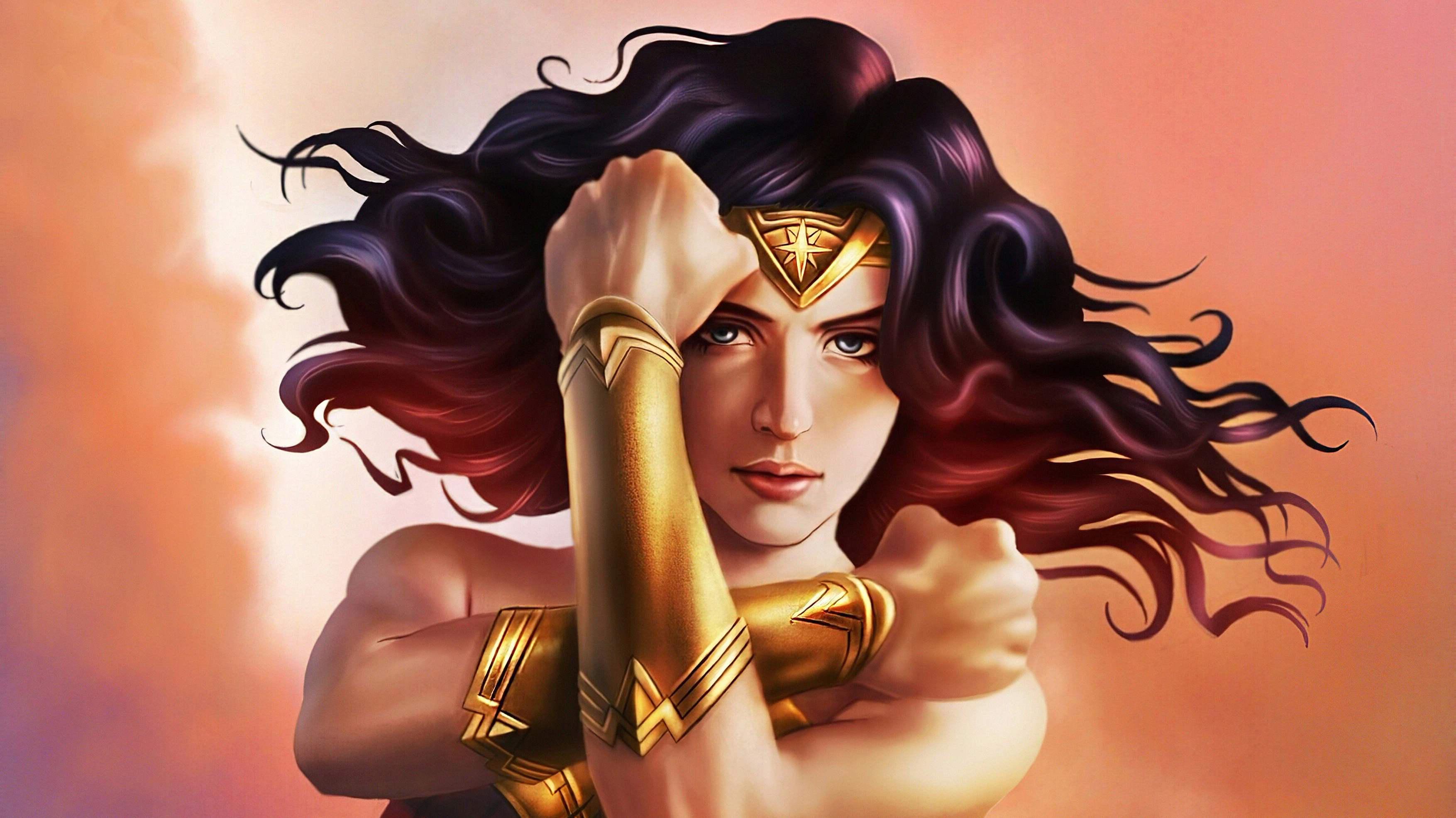 Wonder Woman Poly Superhero Wallpapers