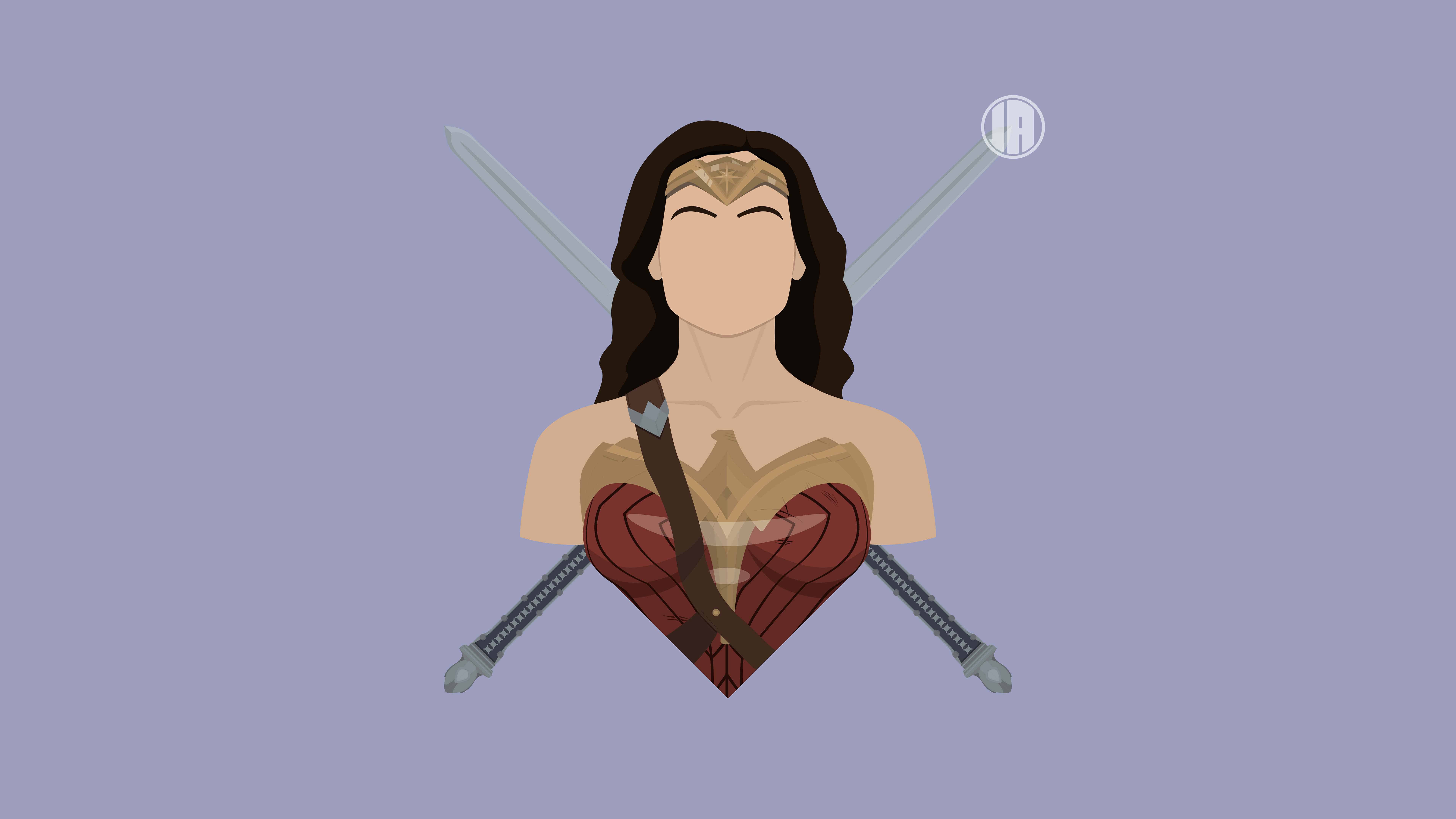 Wonder Woman Poly Superhero Wallpapers