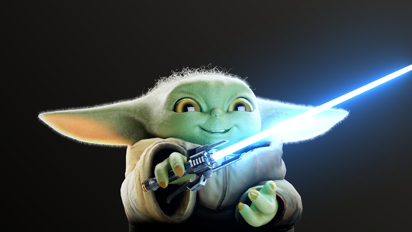 Yoda With Lightsaber Wallpapers