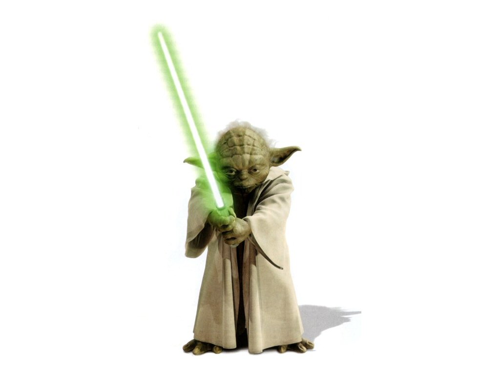 Yoda With Lightsaber Wallpapers