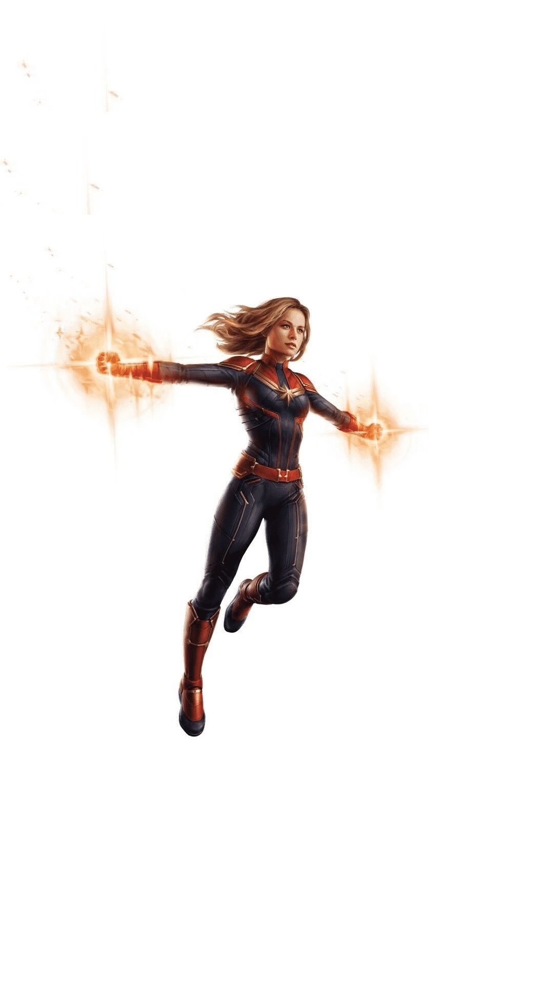 4K Captain Marvel Artwork Minimal Wallpapers