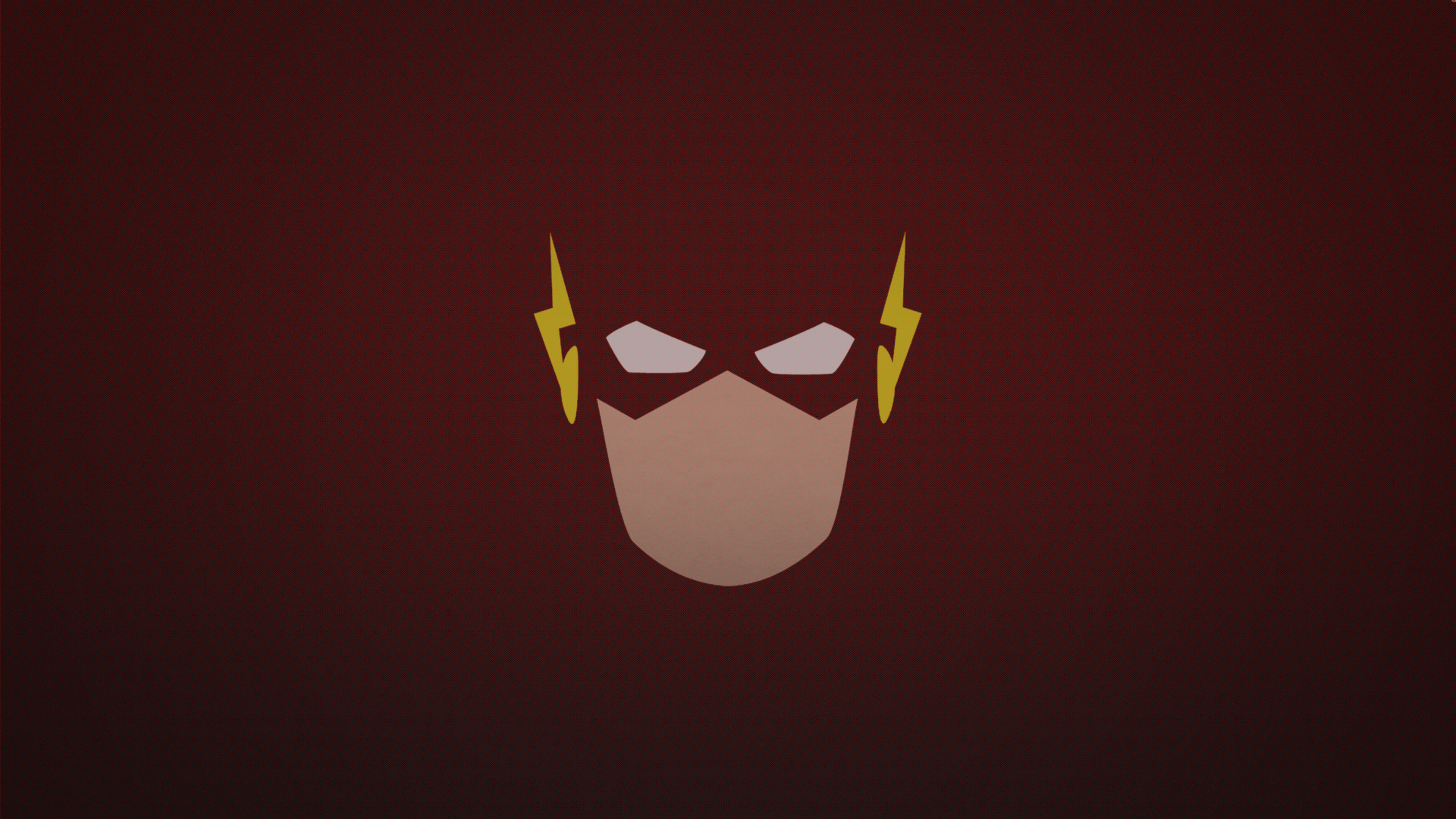 4K Flash Logo Minimal Wallpapers