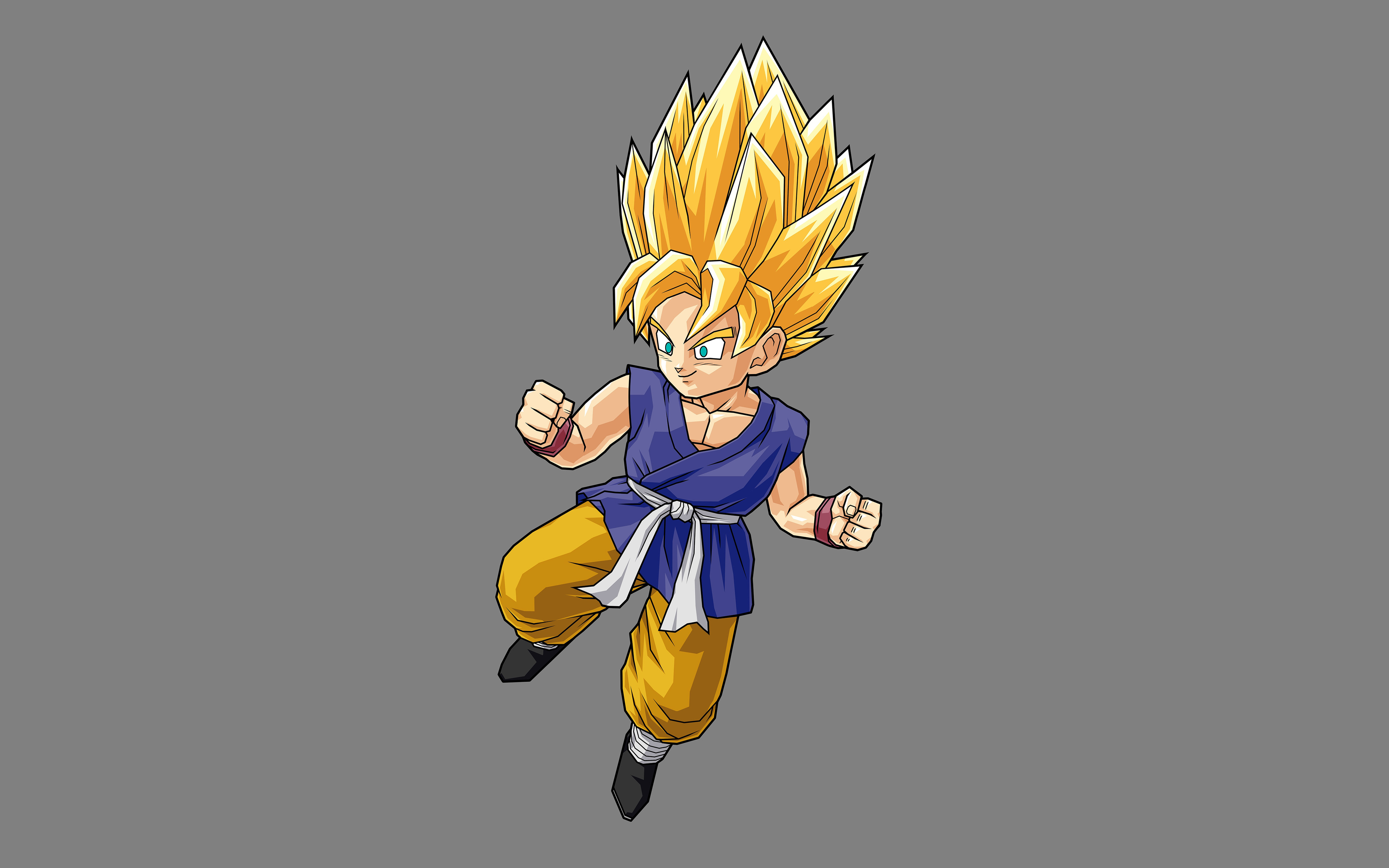 4K Goku Minimal Wallpapers