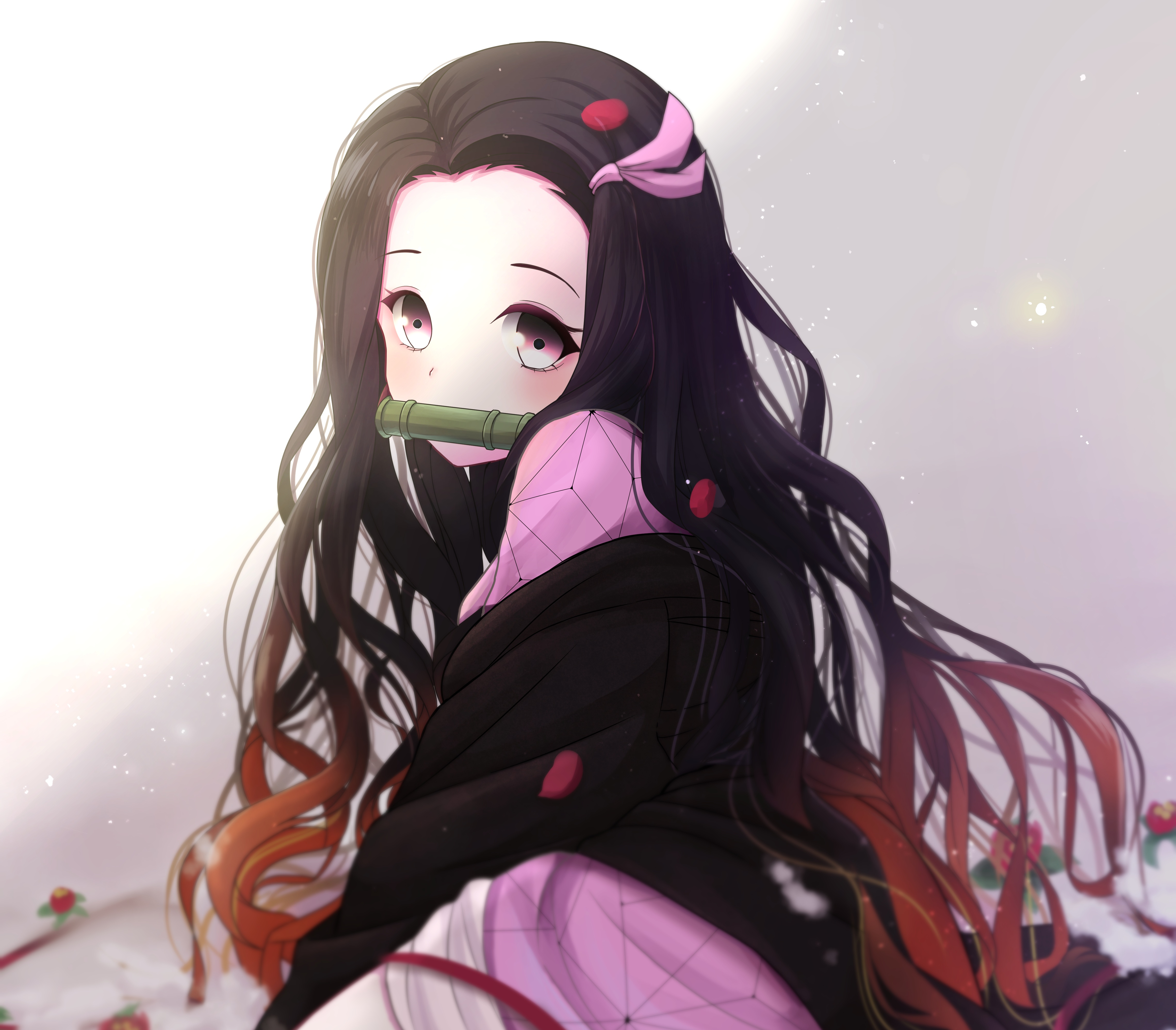 4K Nezuko Kamado Digital Art 2020 Wallpapers