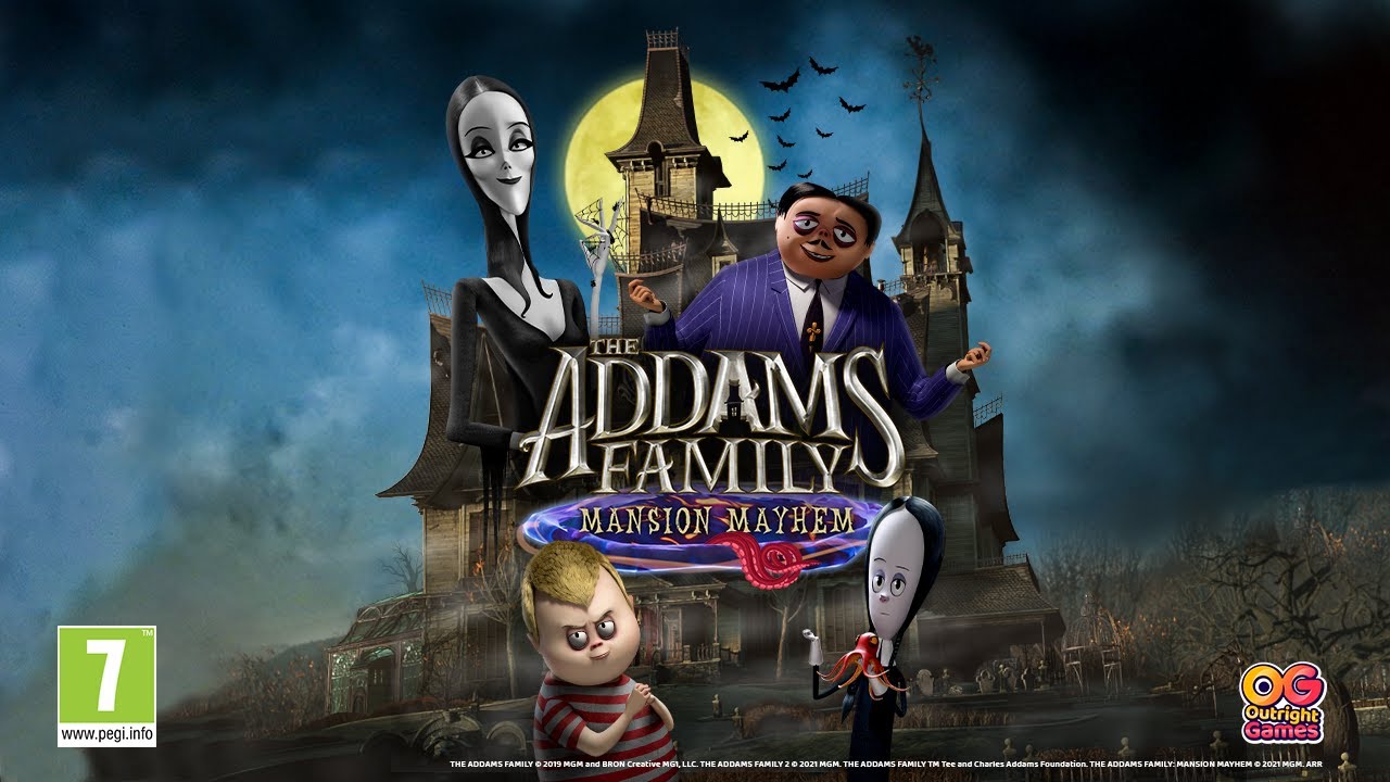 4K The Addams Family Movie Minimal Wallpapers