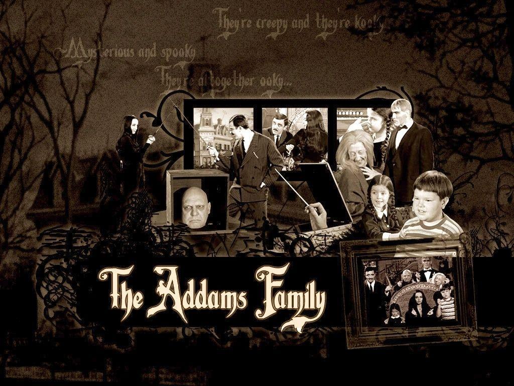 4K The Addams Family Movie Minimal Wallpapers