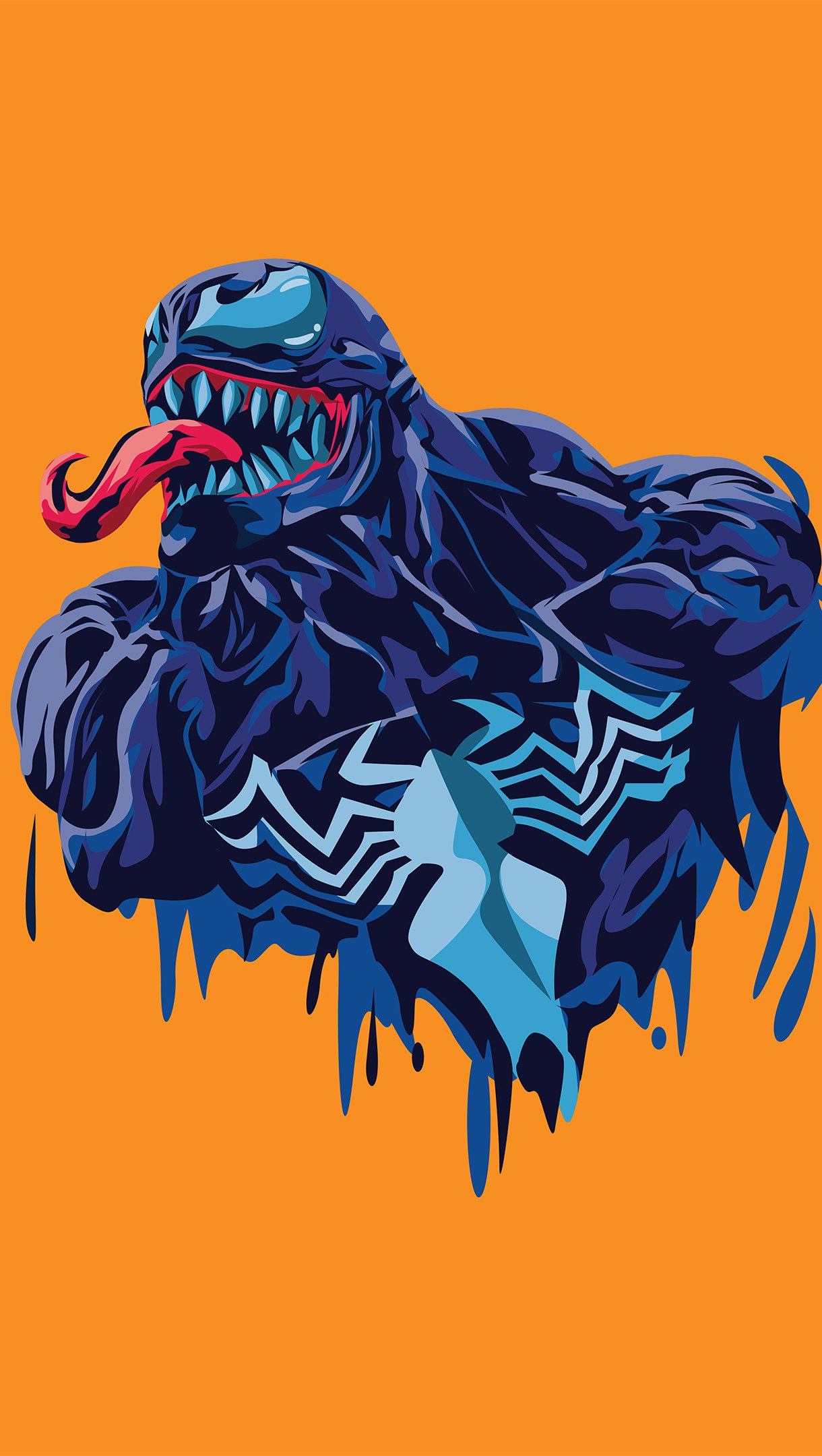 4K Venom Minimalism Wallpapers