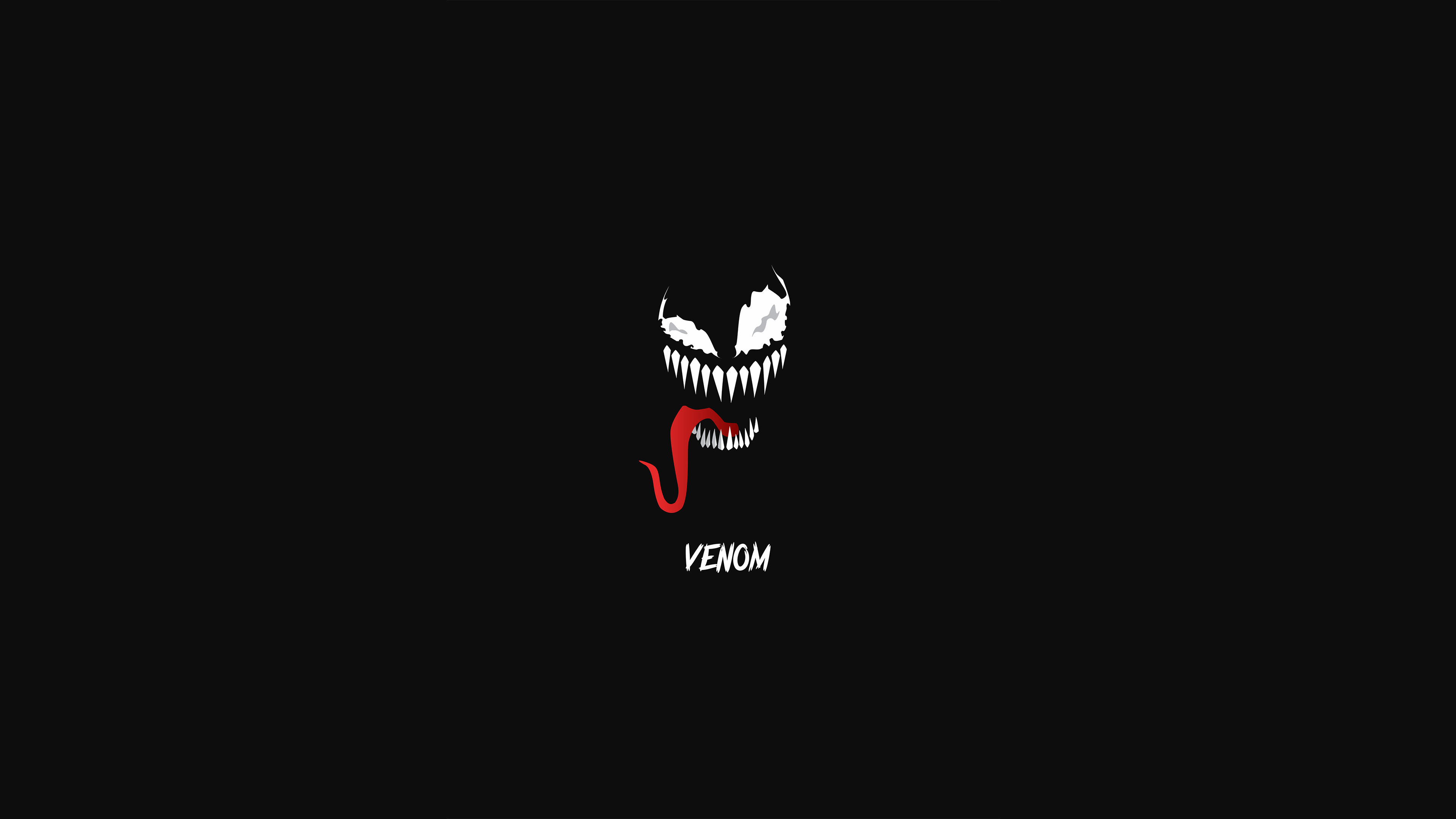 4K Venom Minimalism Wallpapers