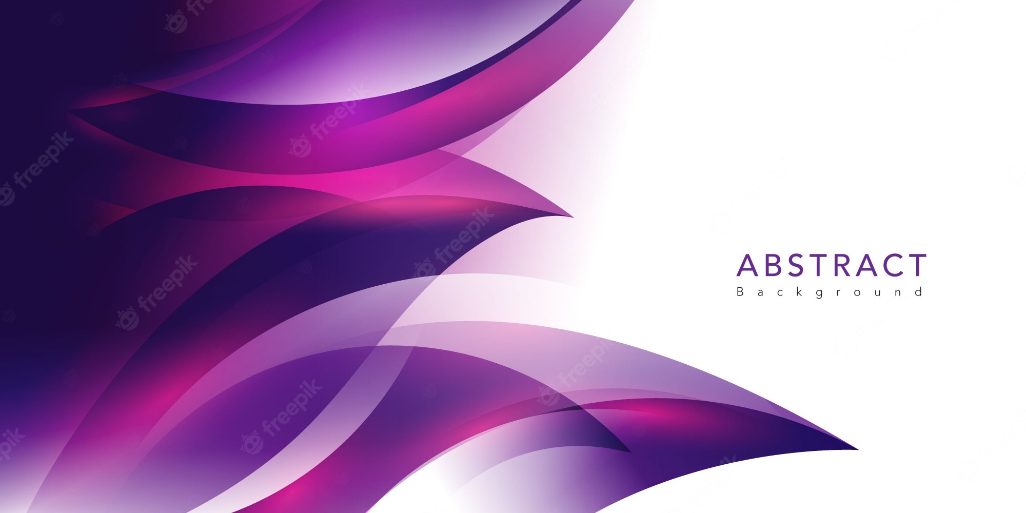 Abstract Purple Waves Wallpapers