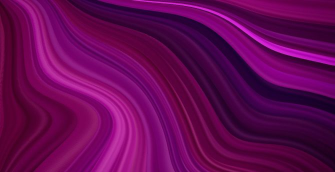 Abstract Purple Waves Wallpapers