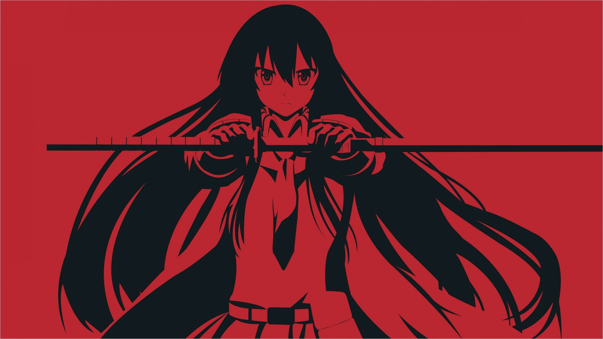 Akame From Akame Ga Kill Minimal Wallpapers