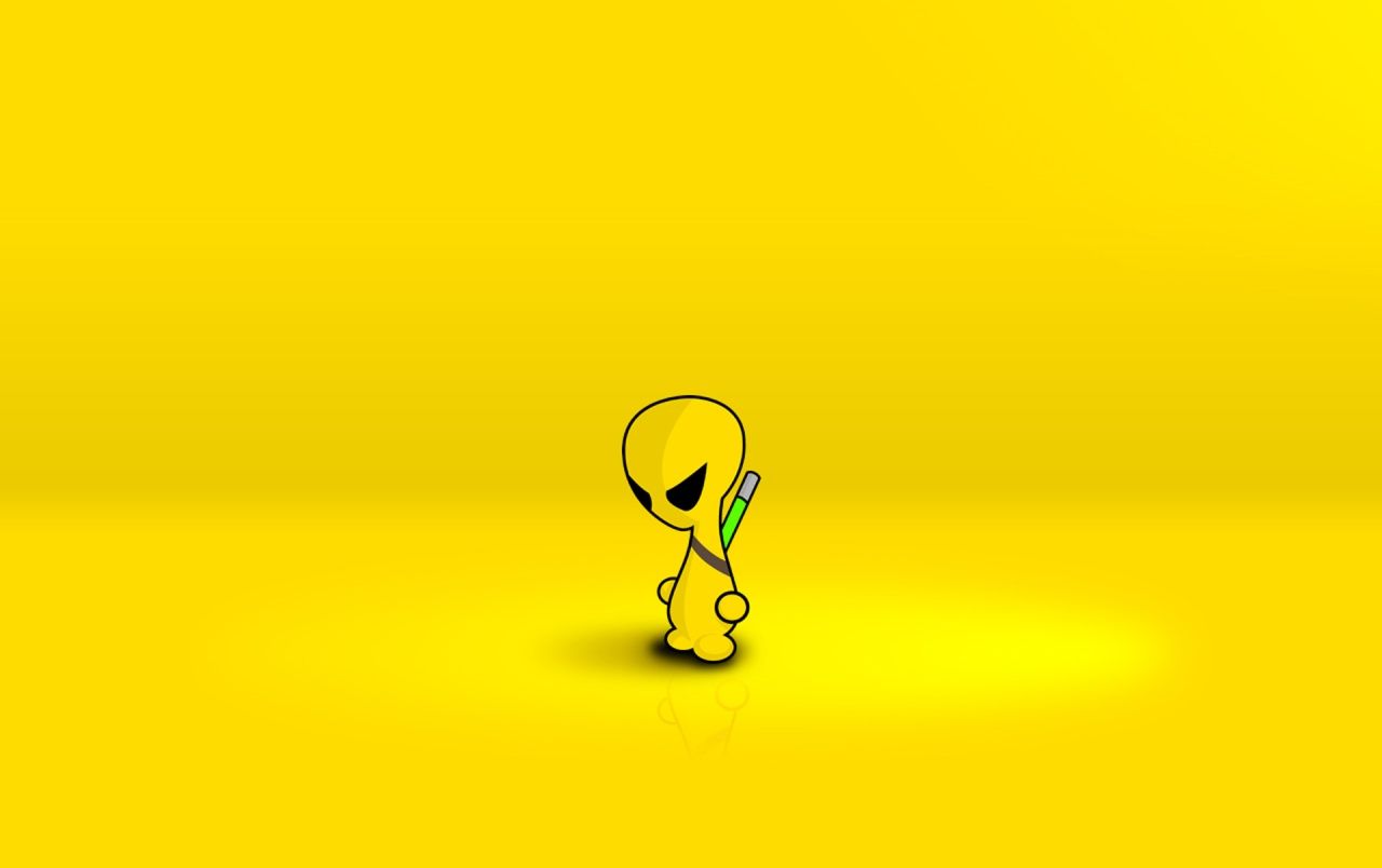 Alien Minimalism Wallpapers