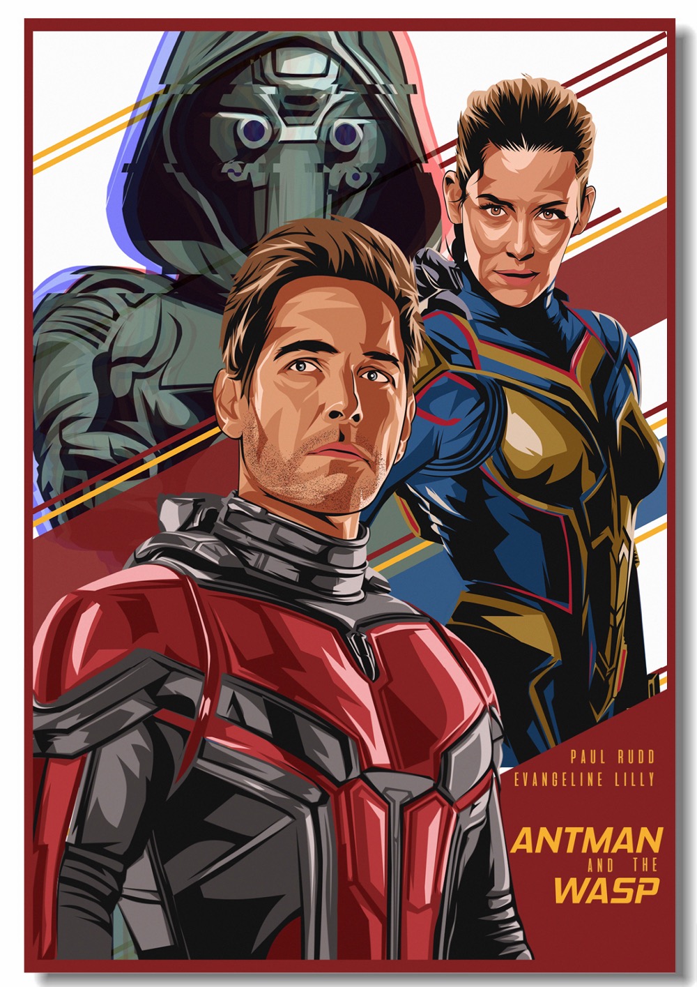 Ant-Man Minimal Art Ant-Man And The Wasp Wallpapers