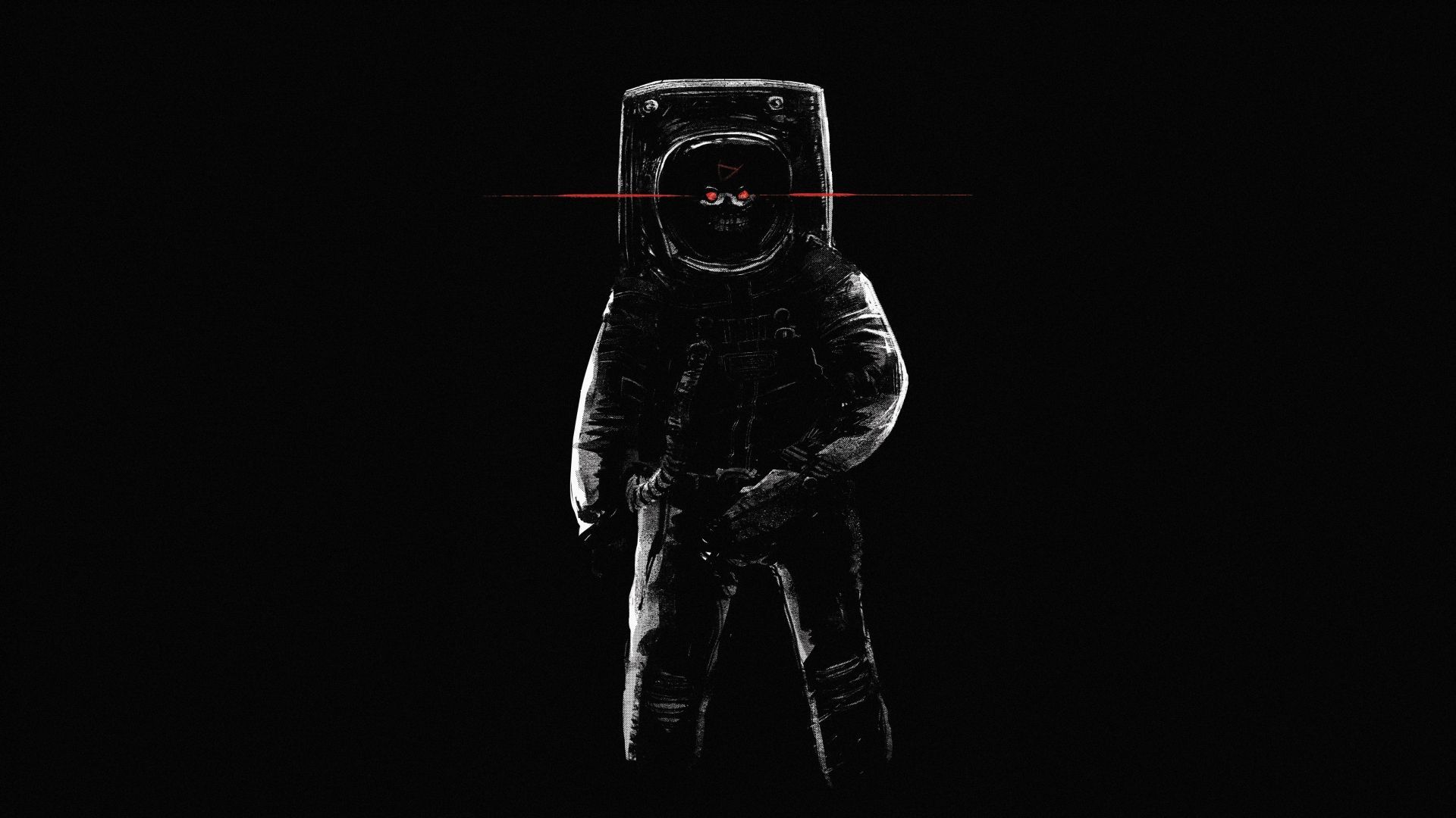 Astronaut Minimalist Wallpapers