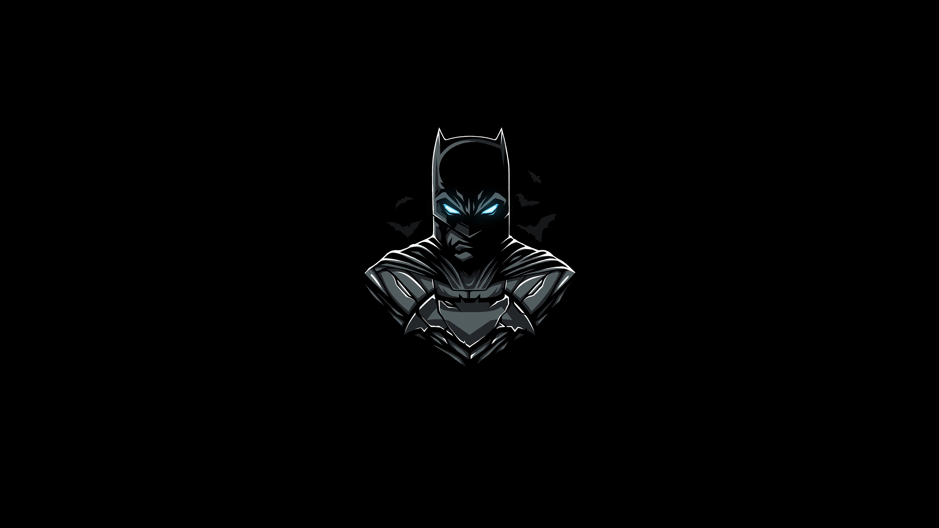 Batman Dark Minimal 8K Wallpapers