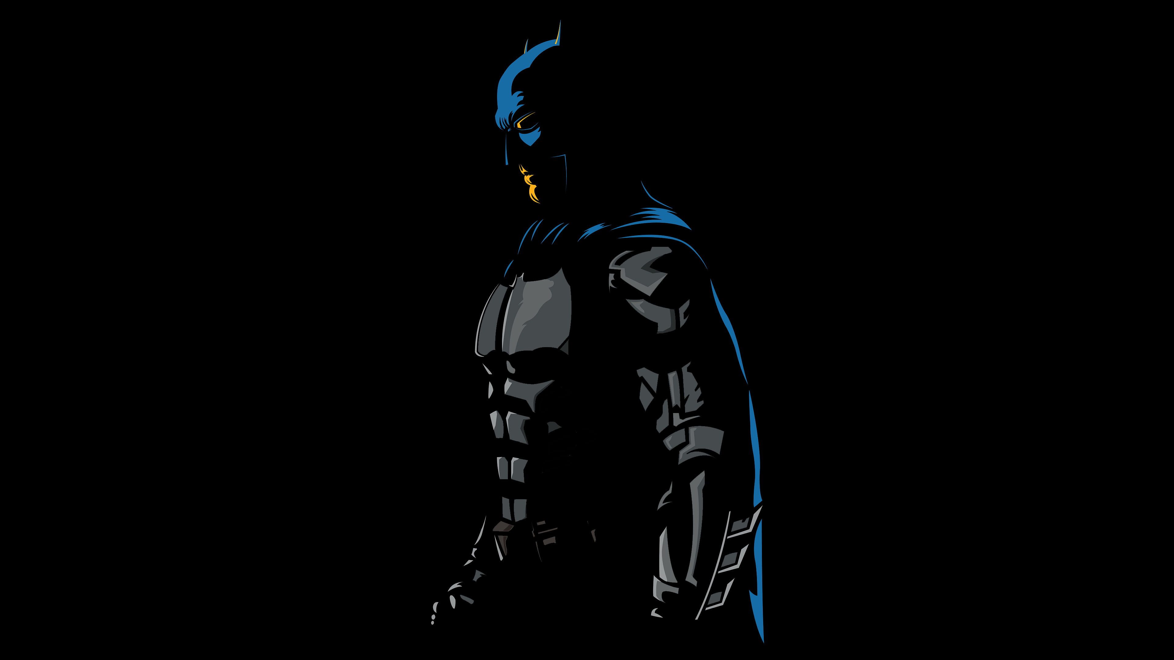 Batman Dark Minimal 8K Wallpapers