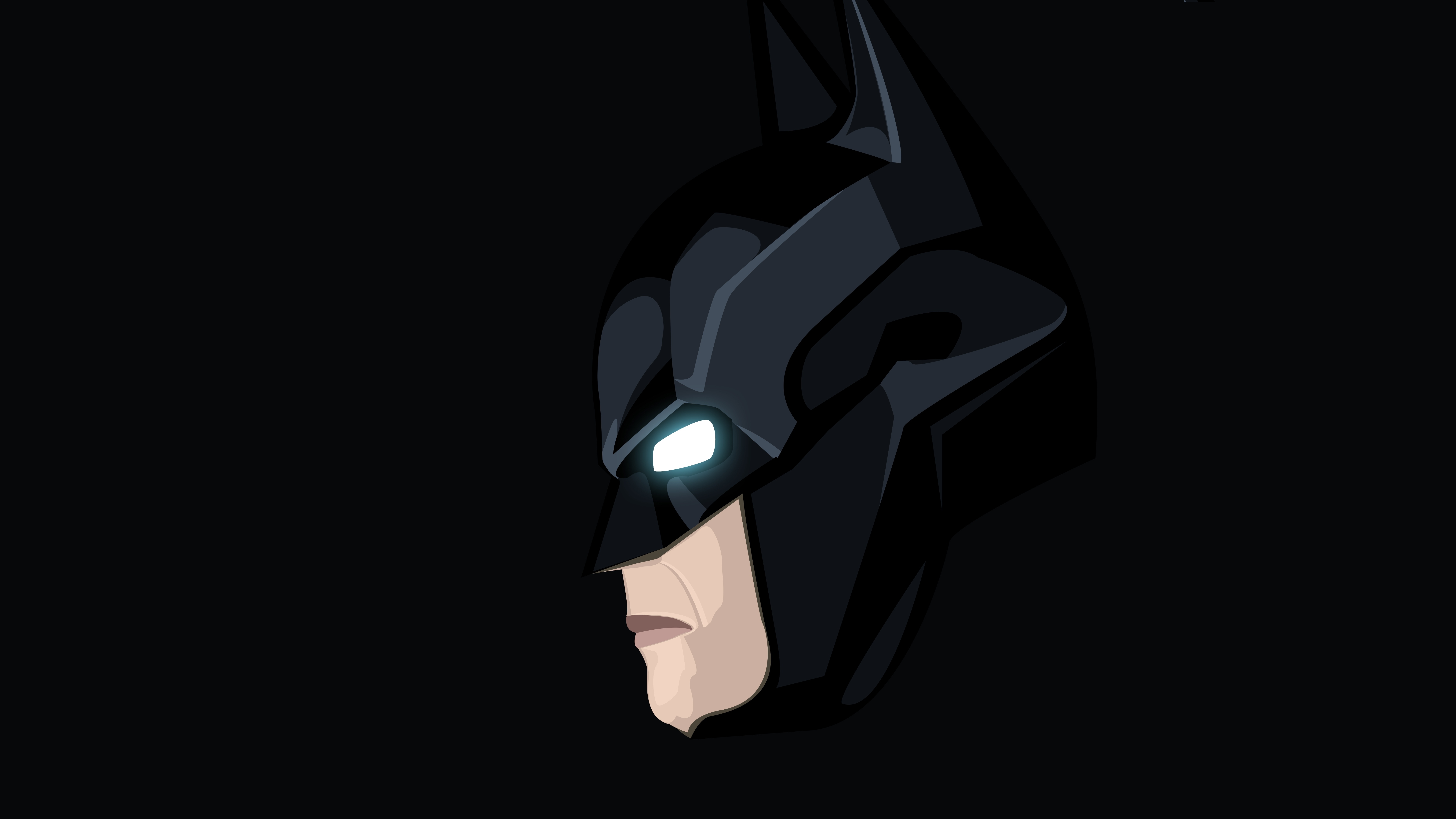 Batman Dark Minimal 8K Wallpapers