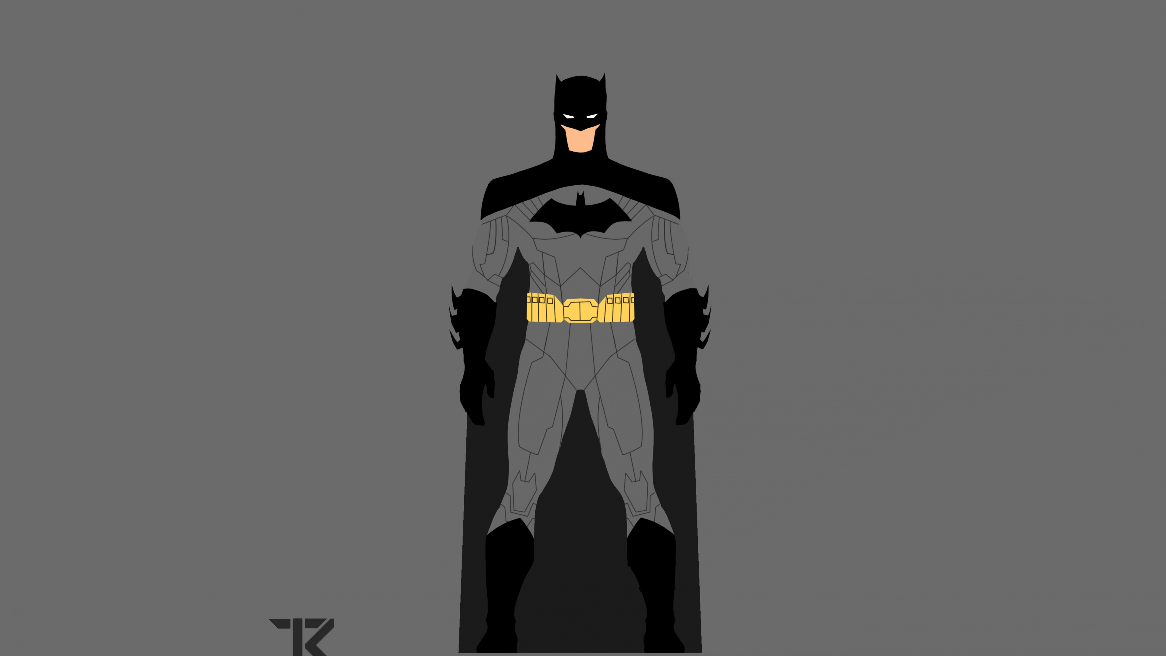 Batman Dark Minimal 8K Wallpapers