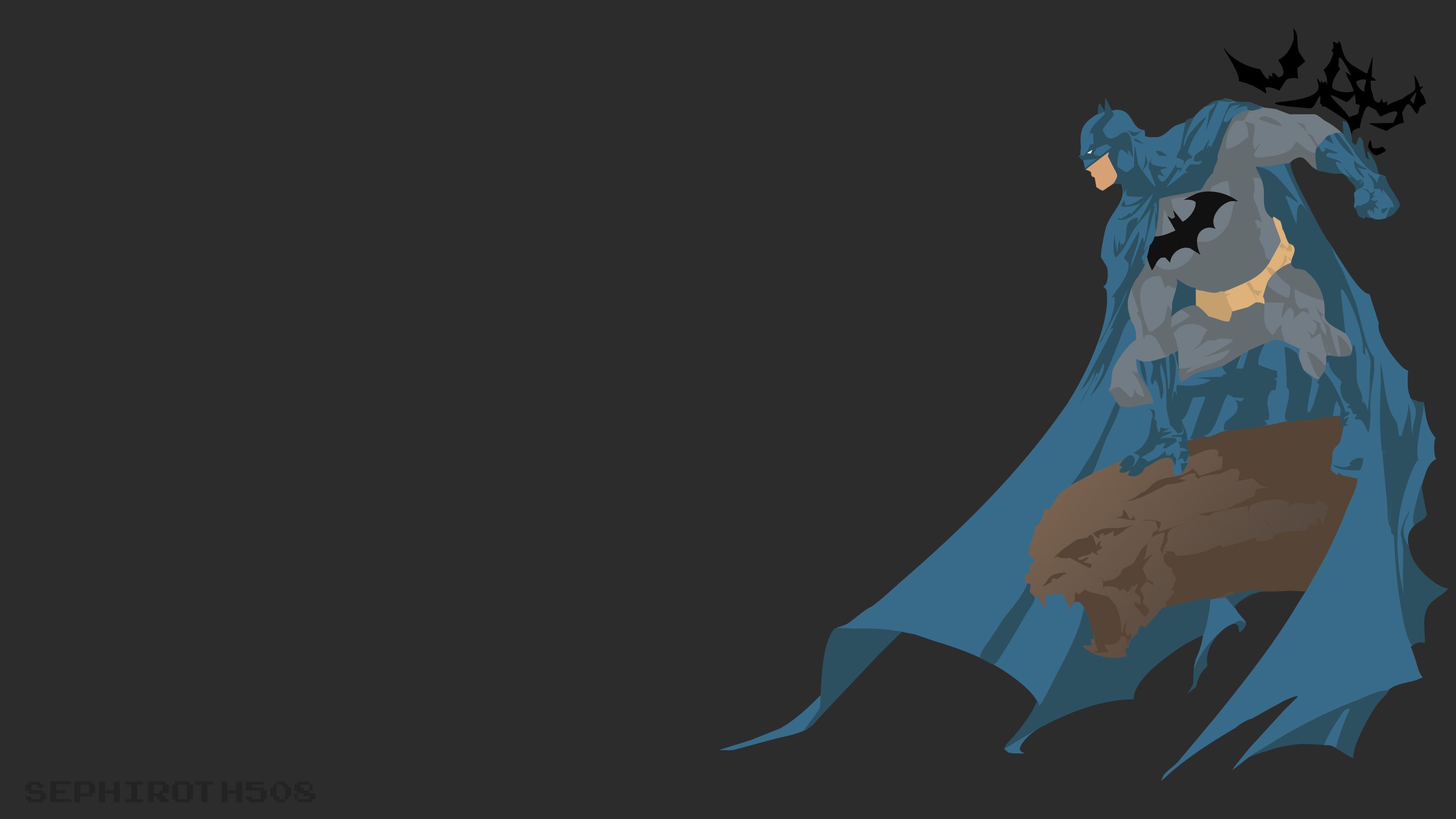 Batman Family Minimalist Wallpapers