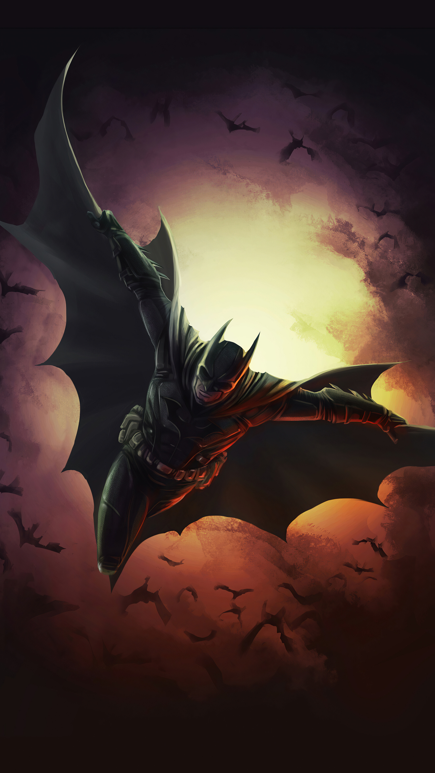 Batman Flying Wallpapers