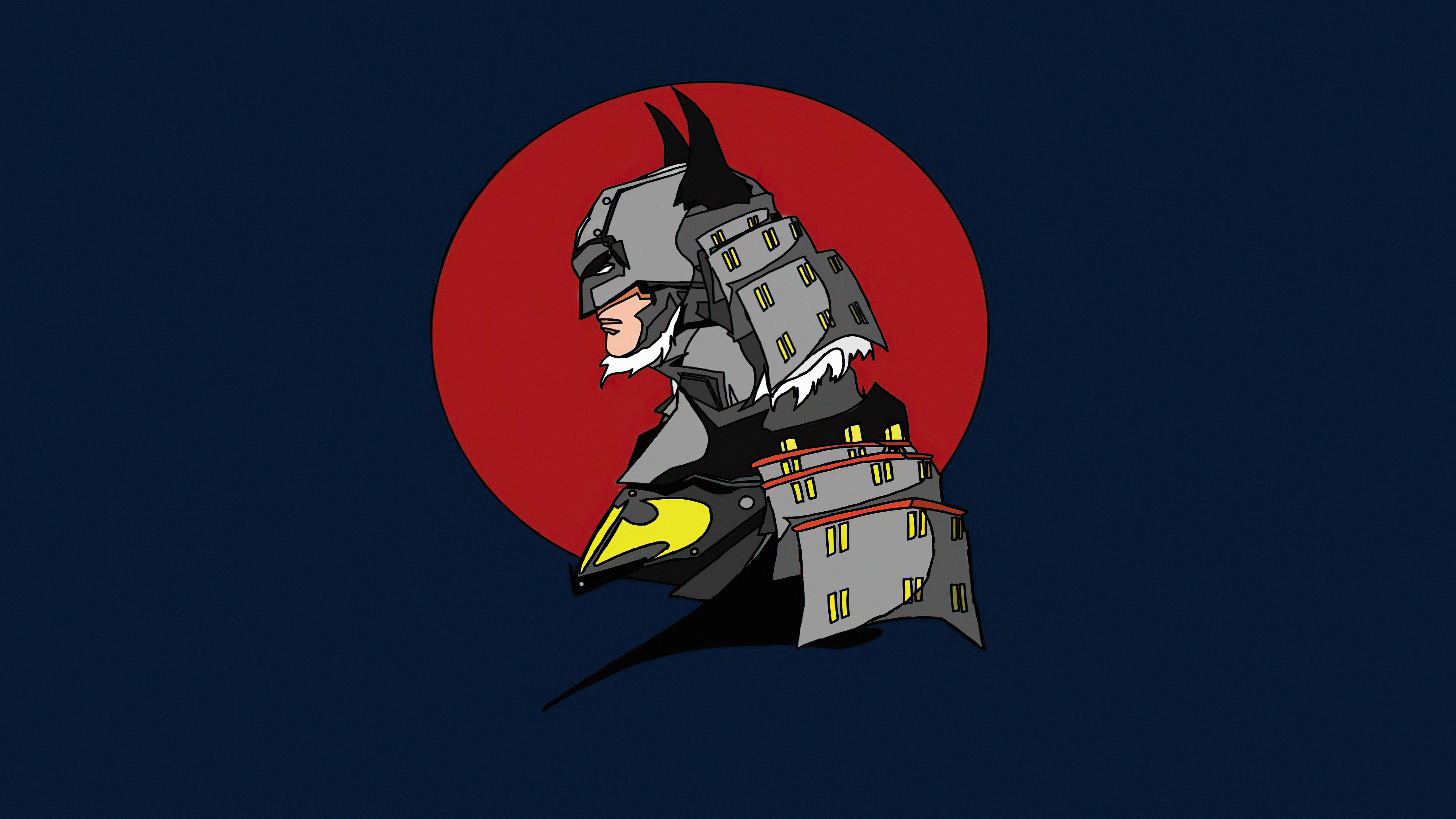 Batman Minimal Illustration Wallpapers