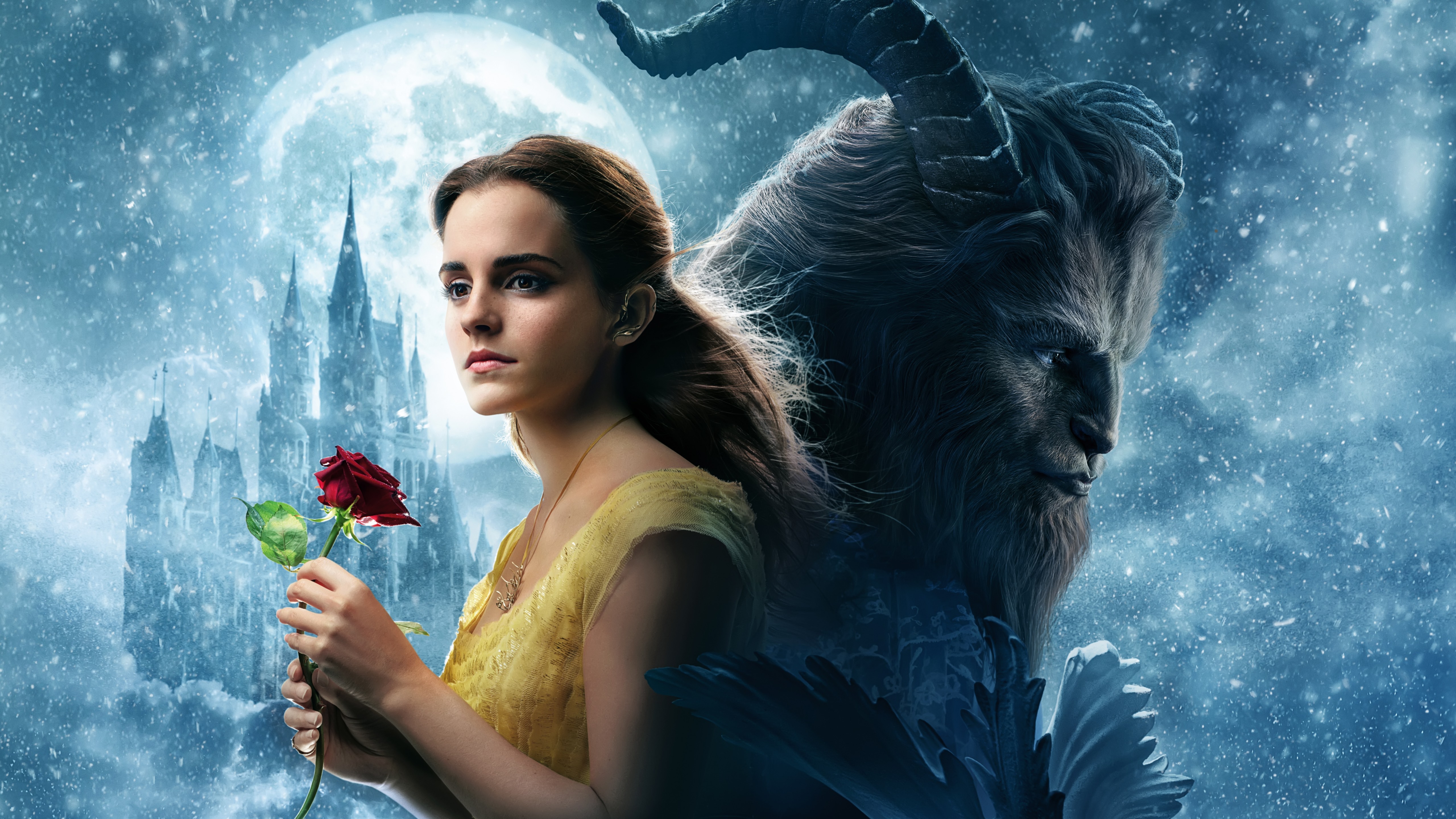 Beauty And The Beast Artwork Wallpapers