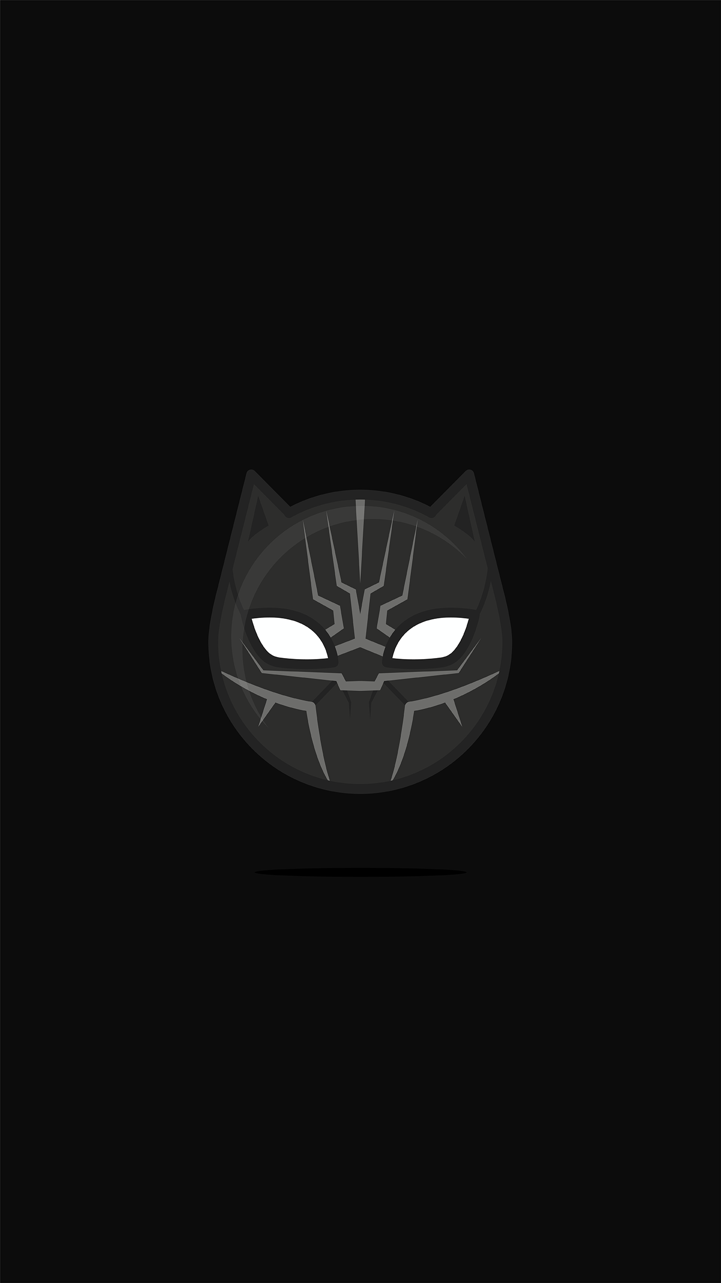 Black Panther Minimalism Wallpapers