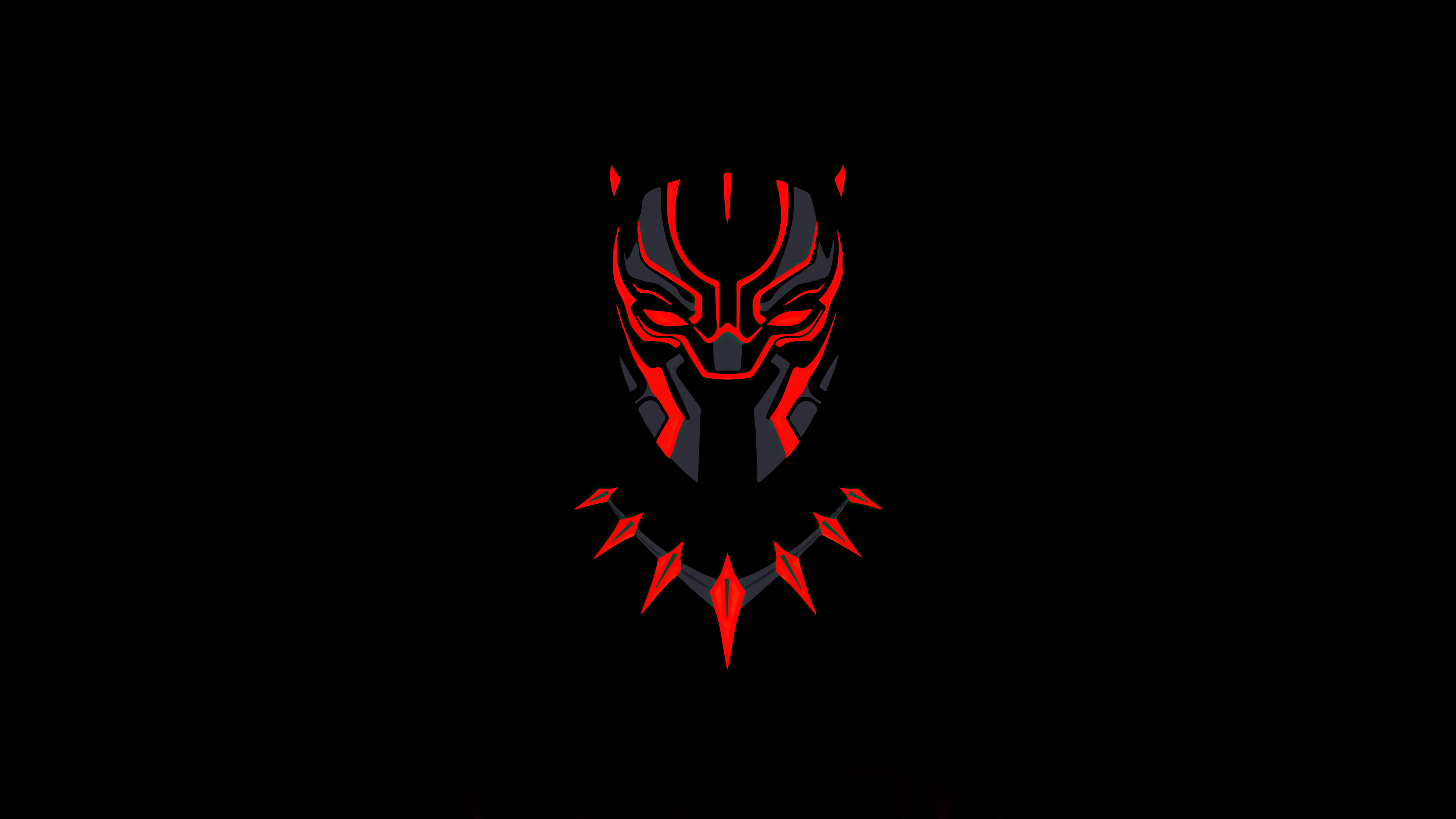 Black Panther Minimalism Wallpapers