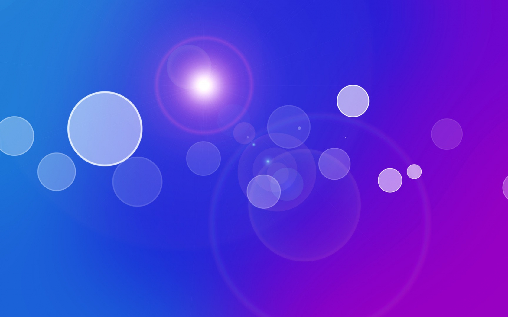 Blue Violet Minimal Gradient Wallpapers