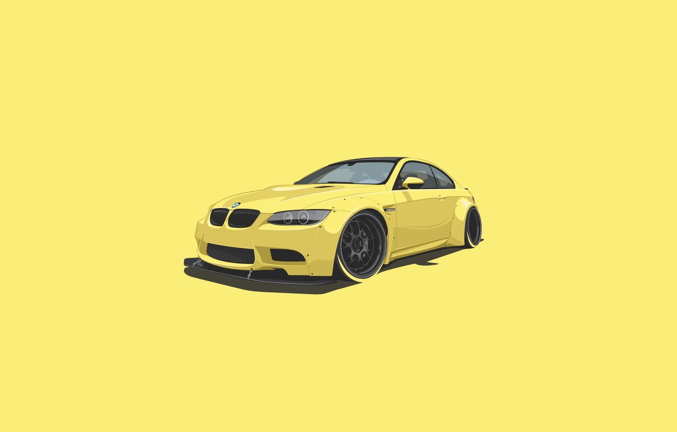 Bmw Car Minimalism Wallpapers