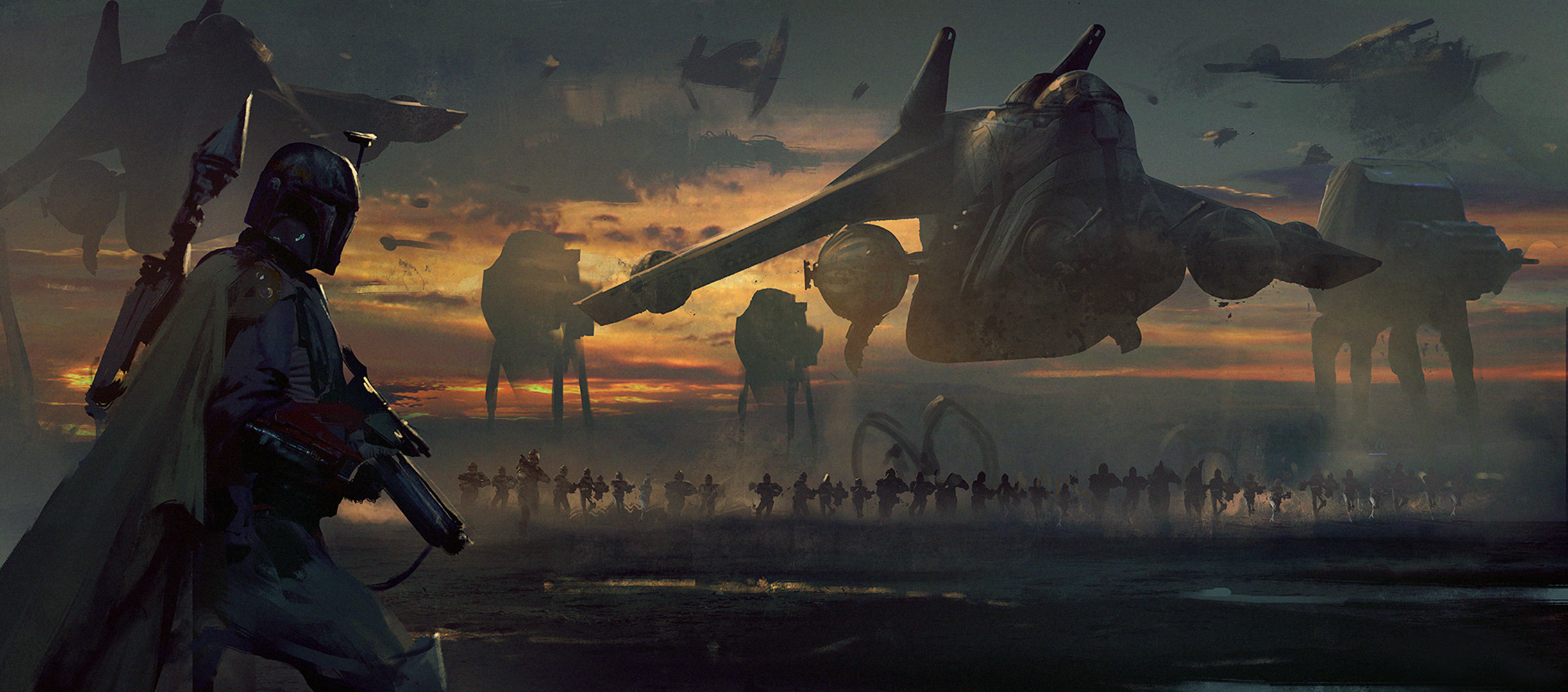 Boba Fett Star Wars Art Wallpapers