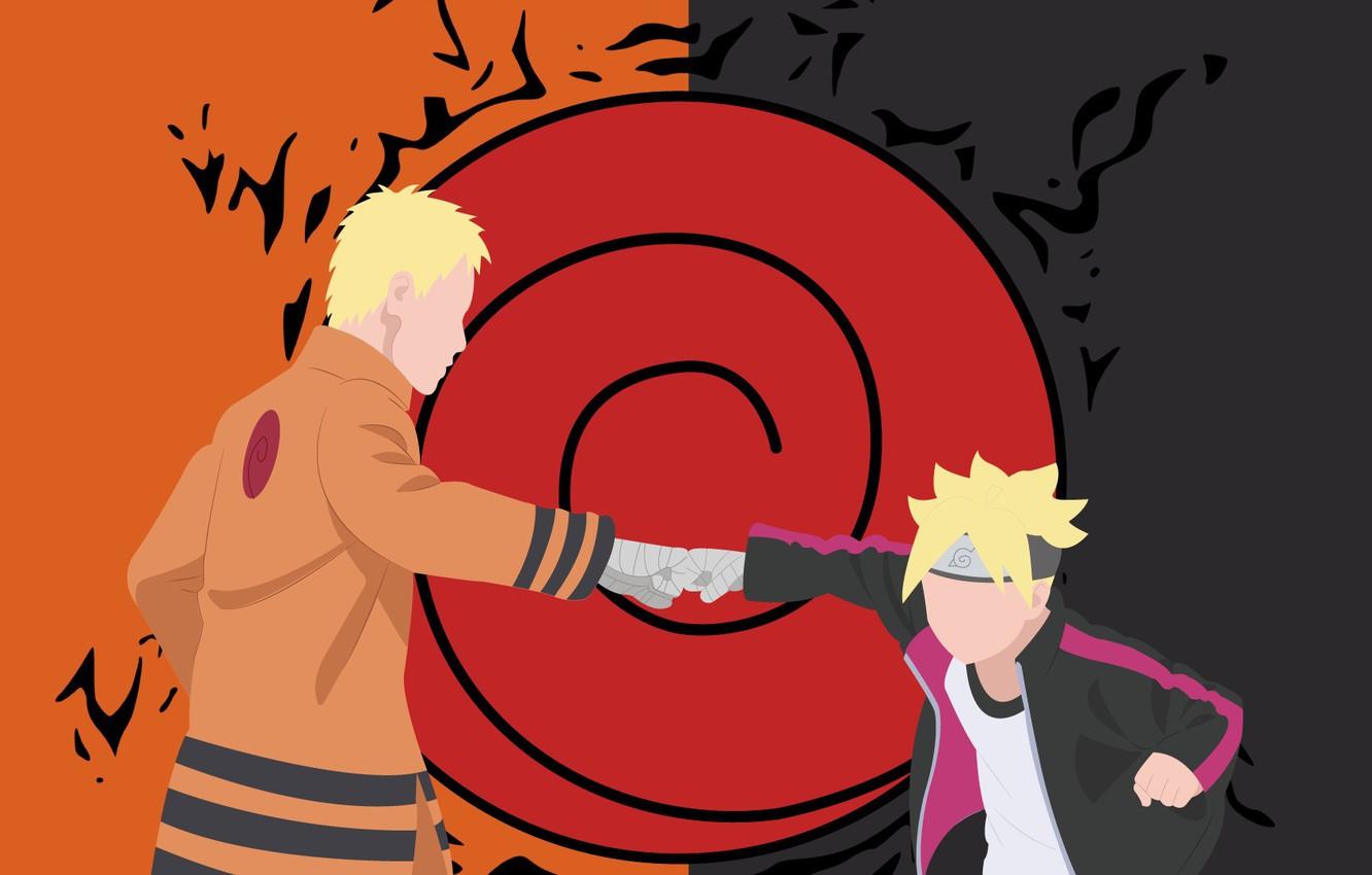 Boruto Uzumaki Minimalist Wallpapers