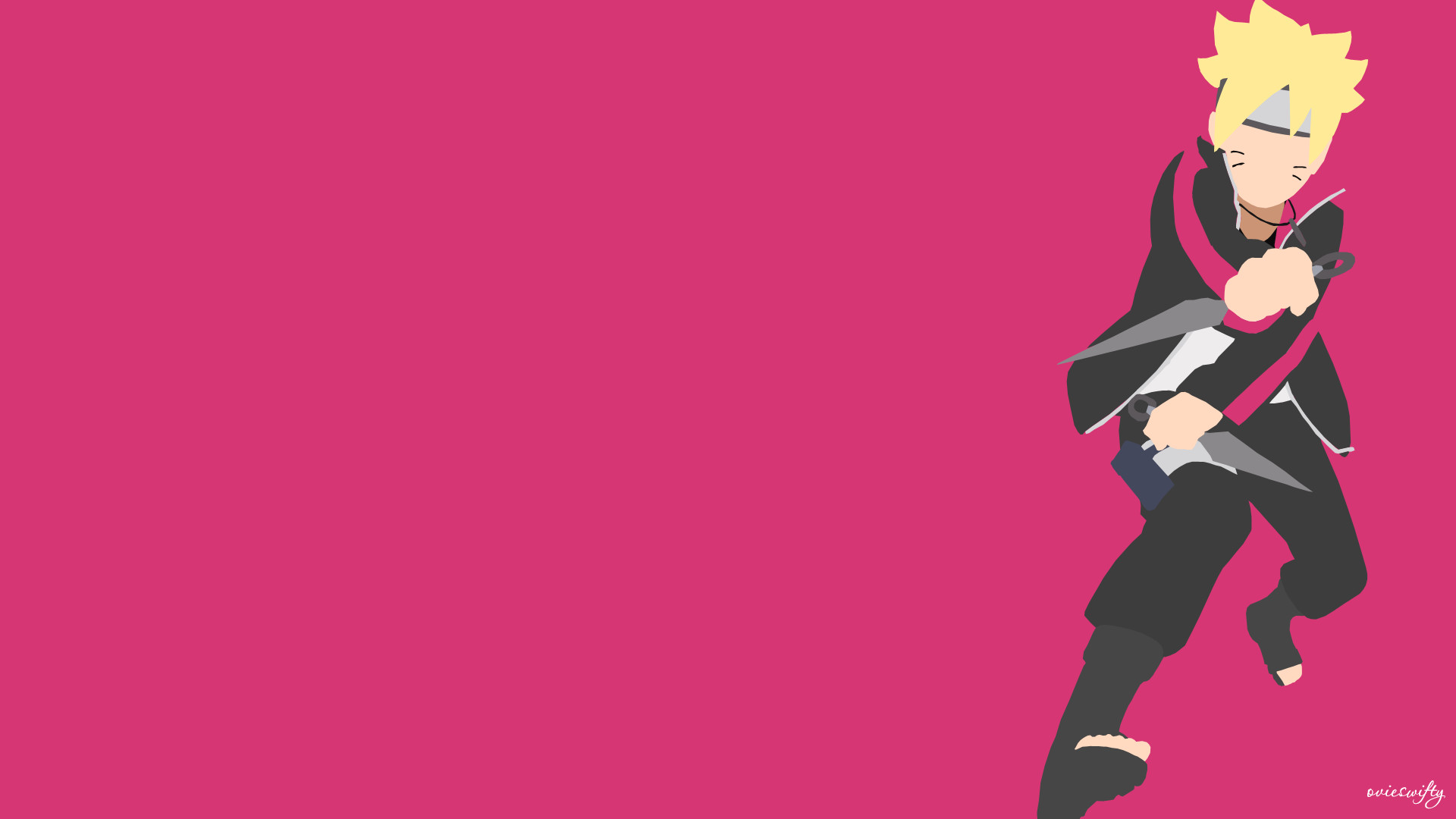 Boruto Uzumaki Minimalist Wallpapers