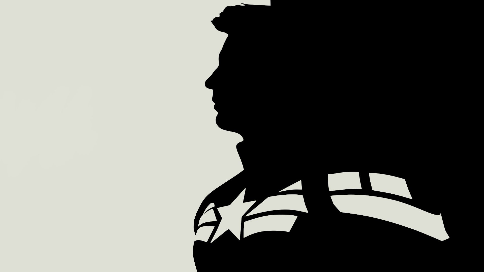 Captain America Marvel Comics Minimalism Wallpapers