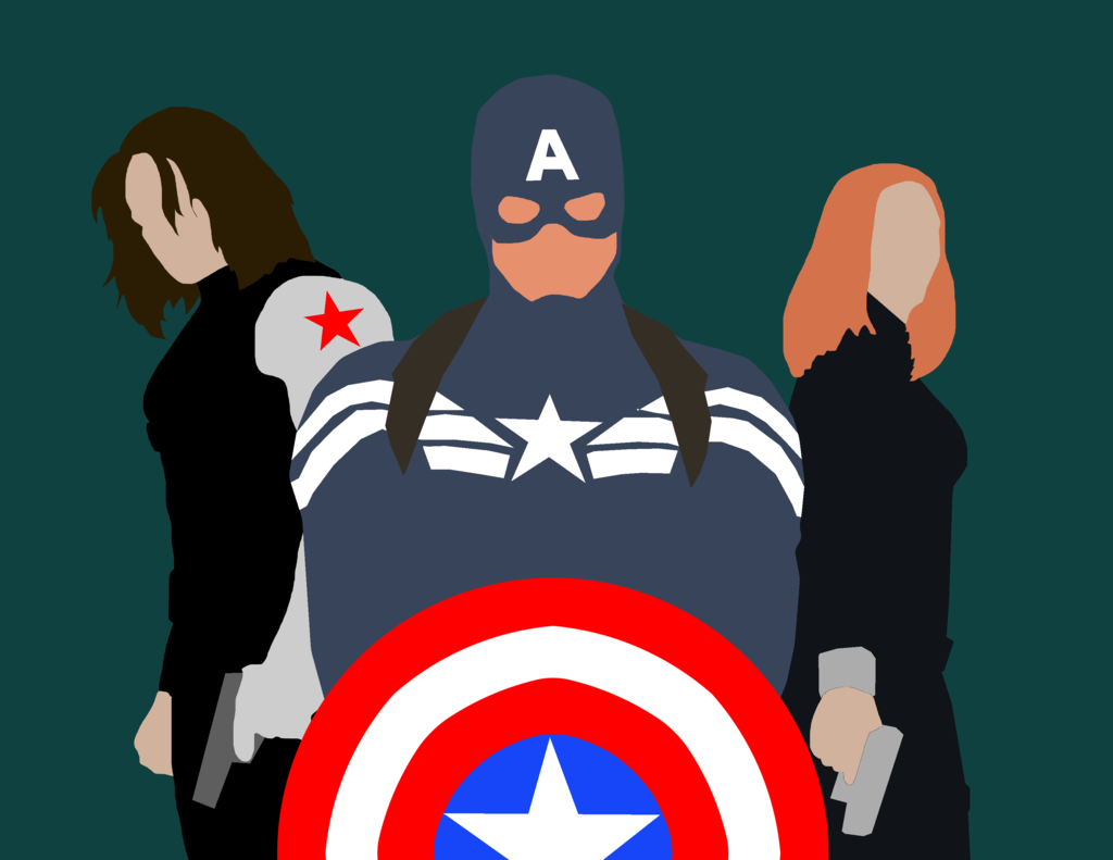 Captain America Minimal Marvel Wallpapers