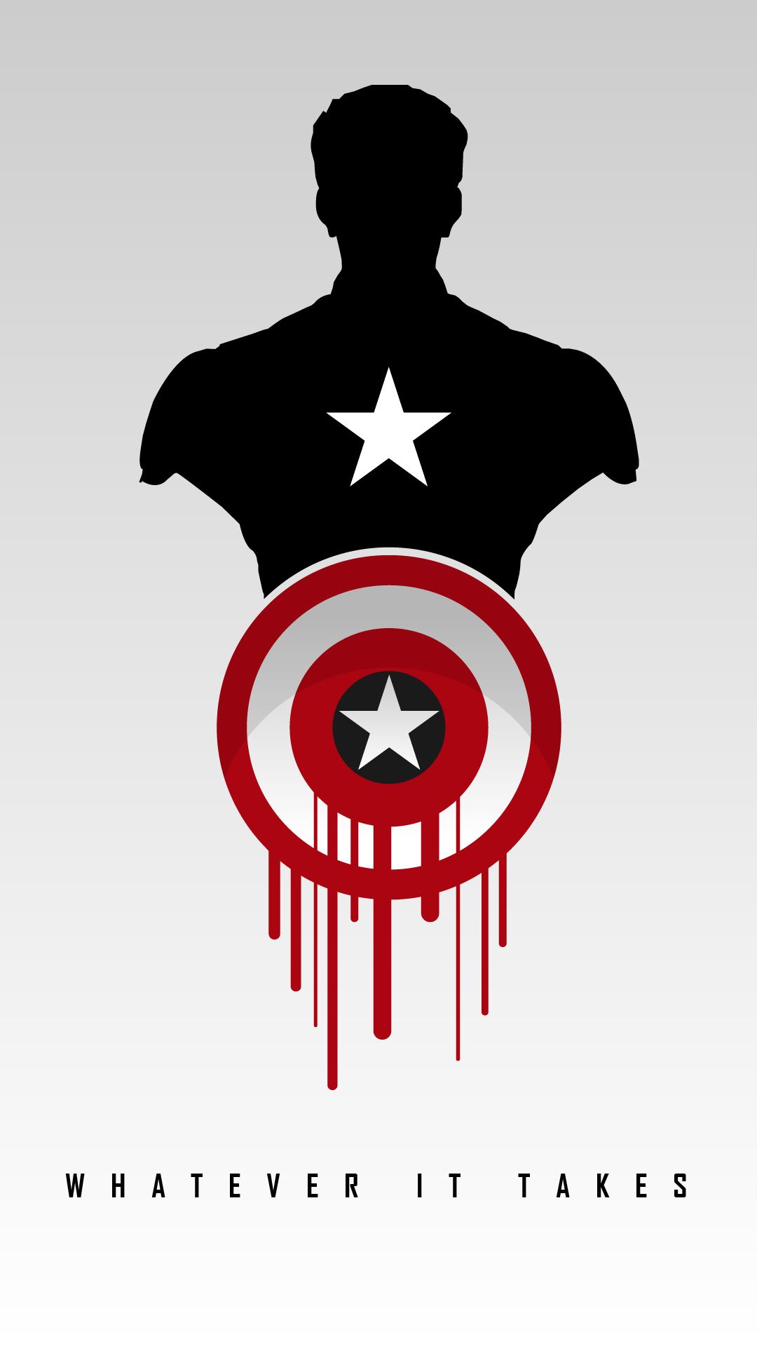 Captain America Minimal Marvel Wallpapers