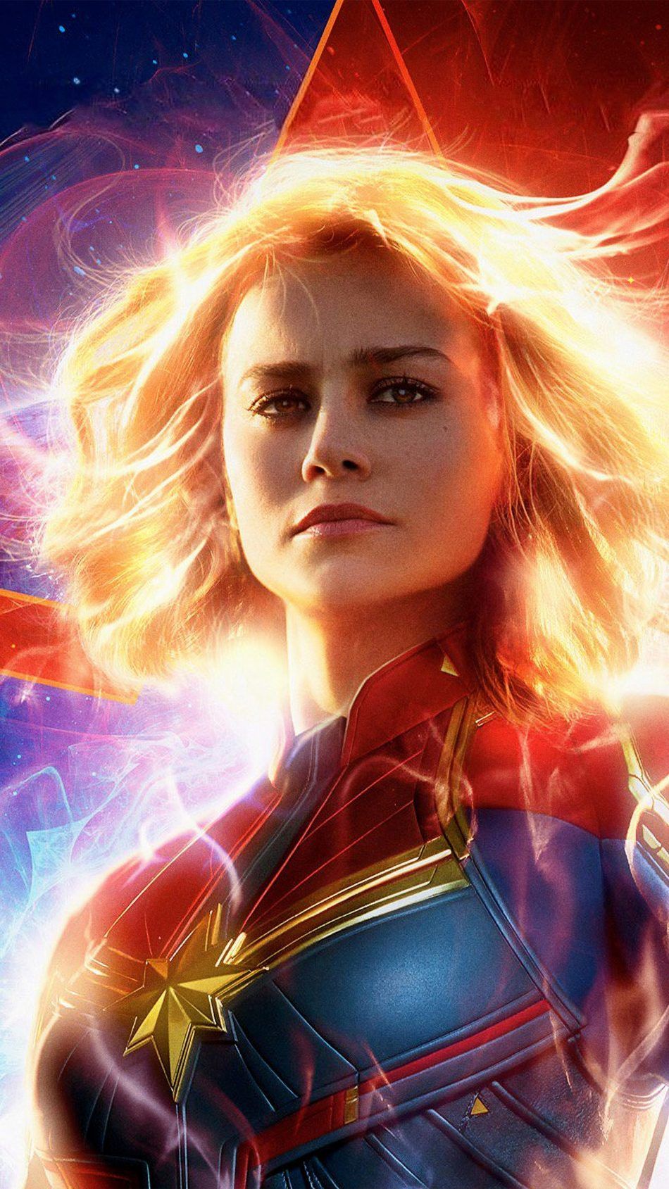 Captain Marvel 4K Art Wallpapers