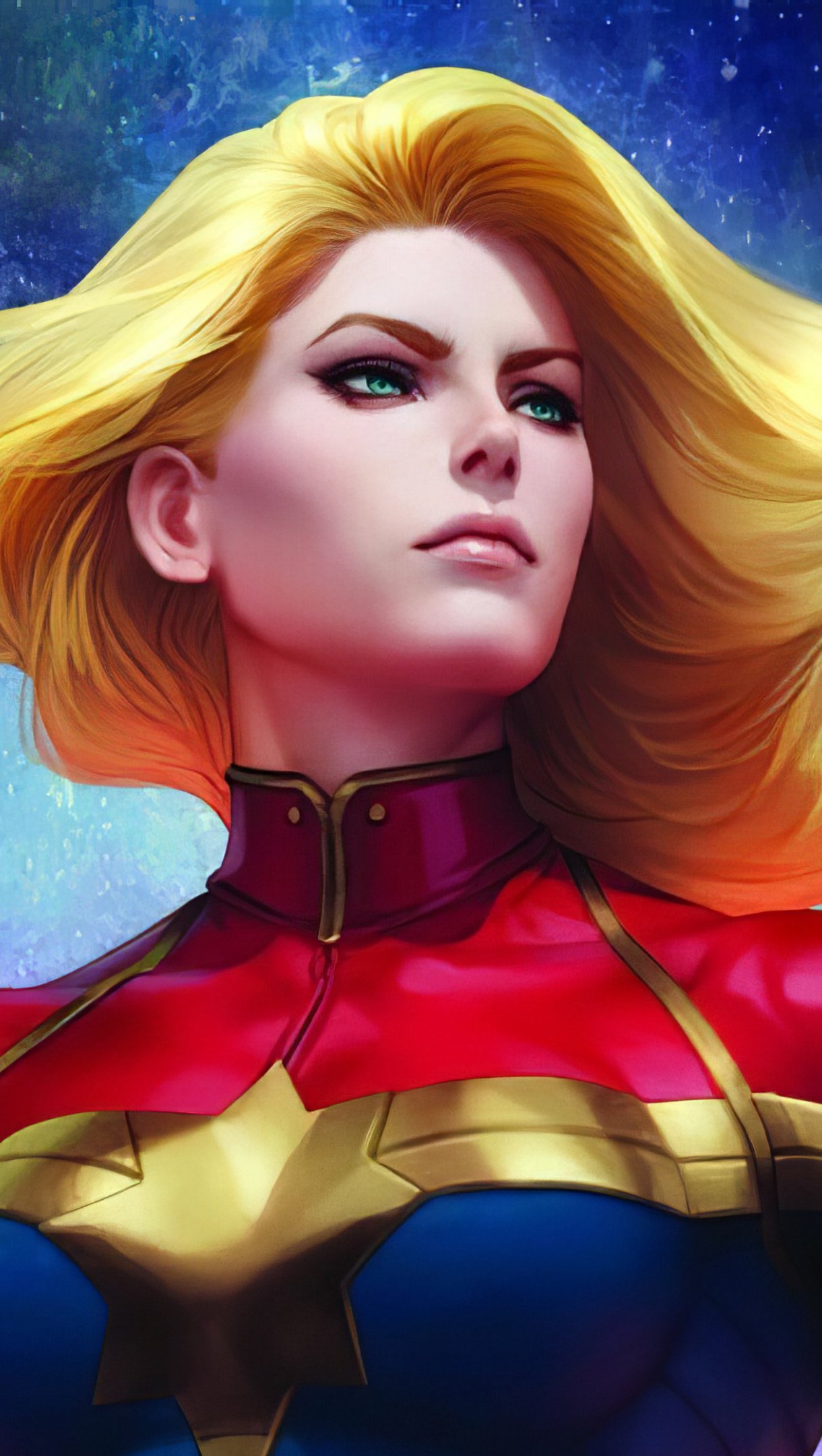 Captain Marvel 4K Art Wallpapers