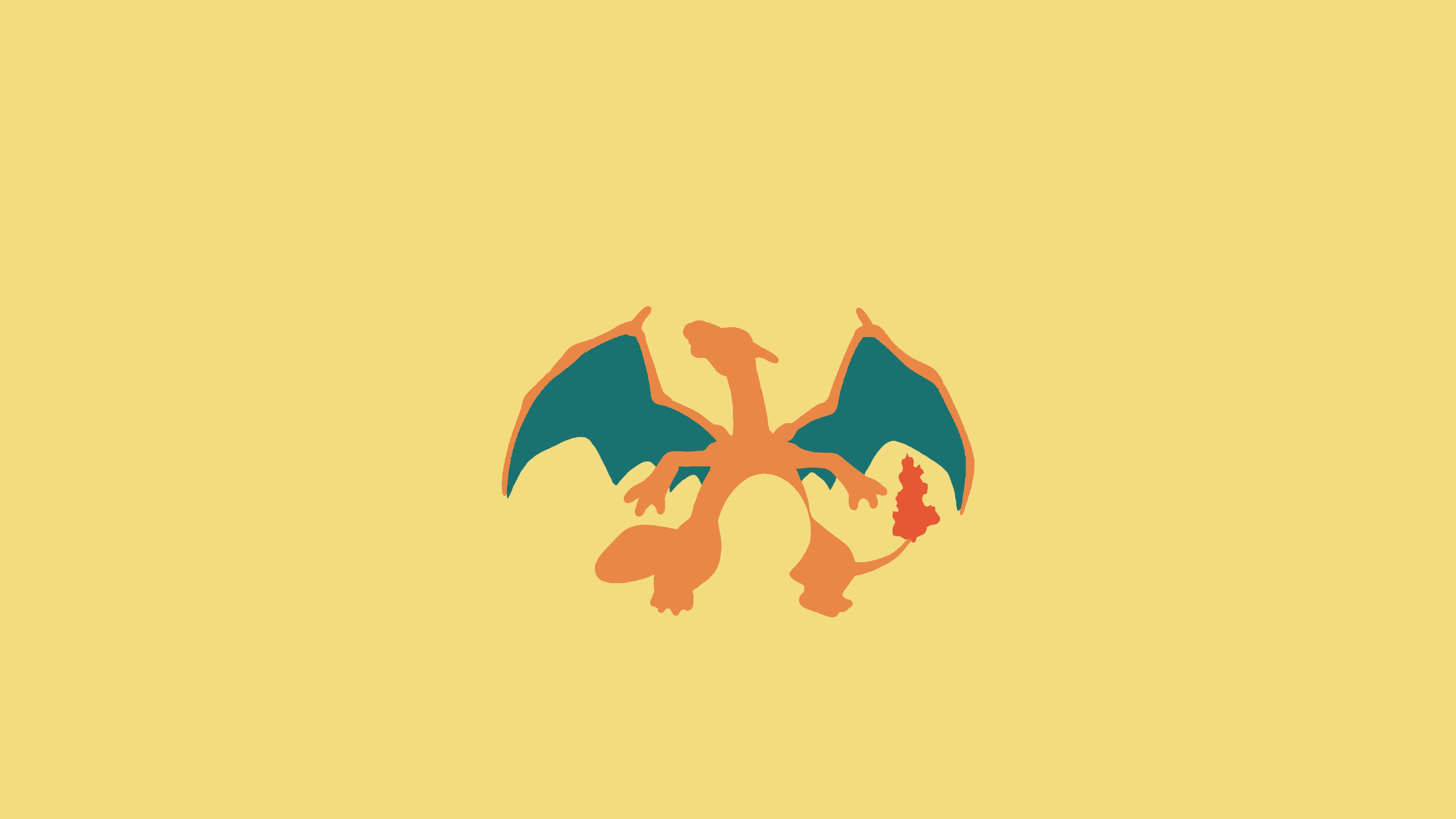 Charizard Minimalism Wallpapers