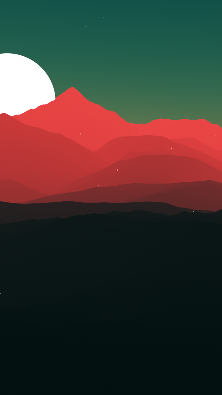 Cool Red Mountains 4K Wallpapers