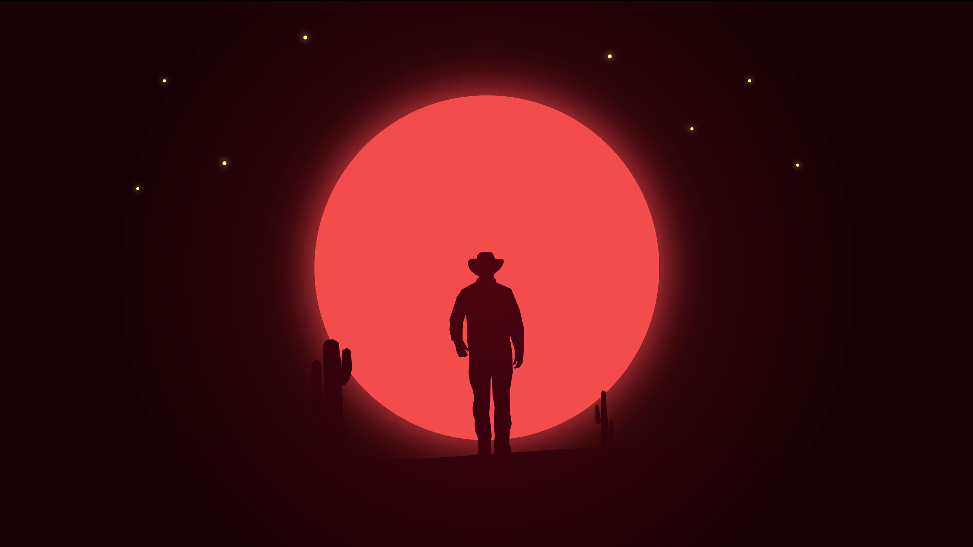 Cowboy Minimalist Wallpapers