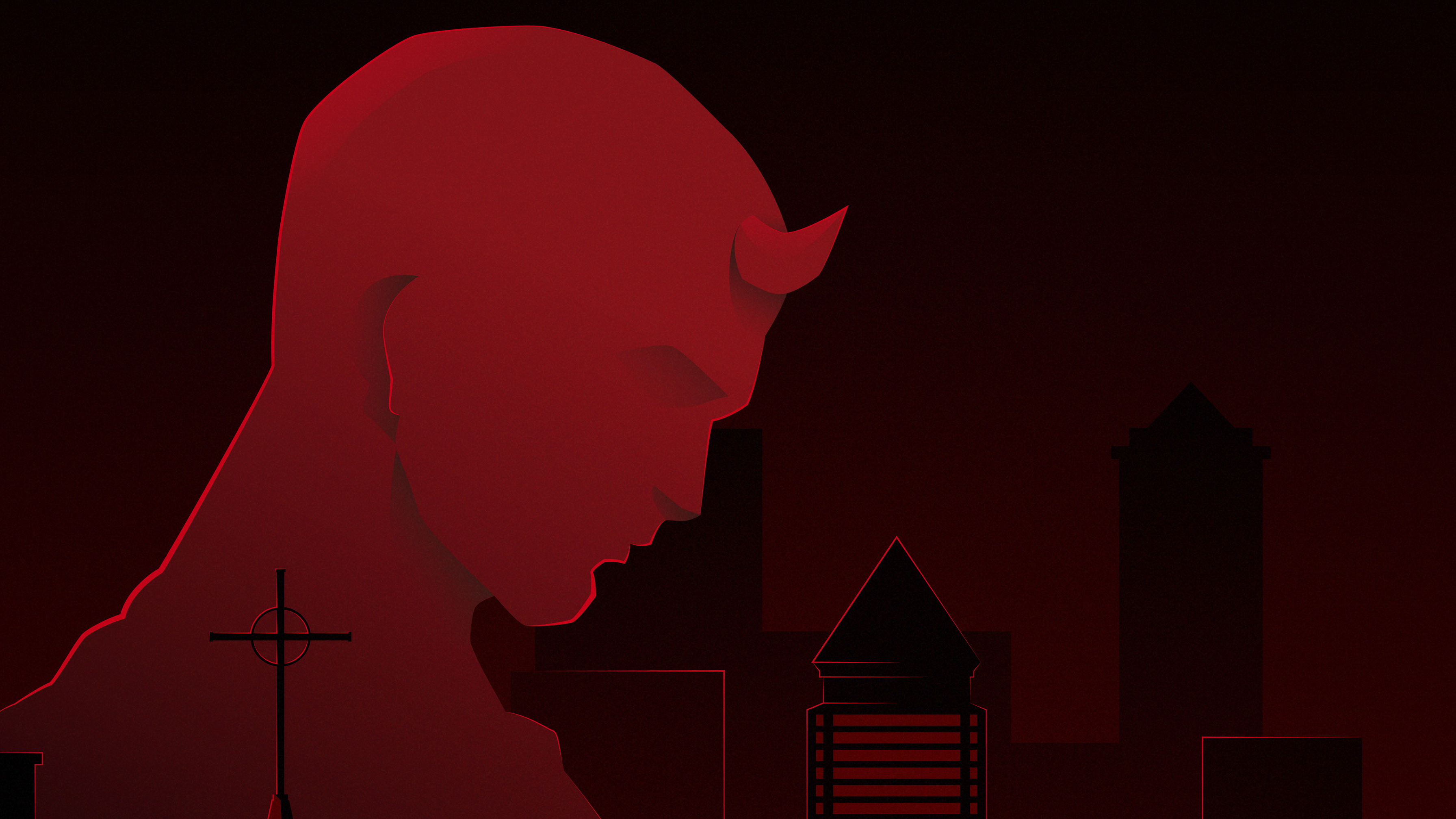 Daredevil Minimalism Wallpapers