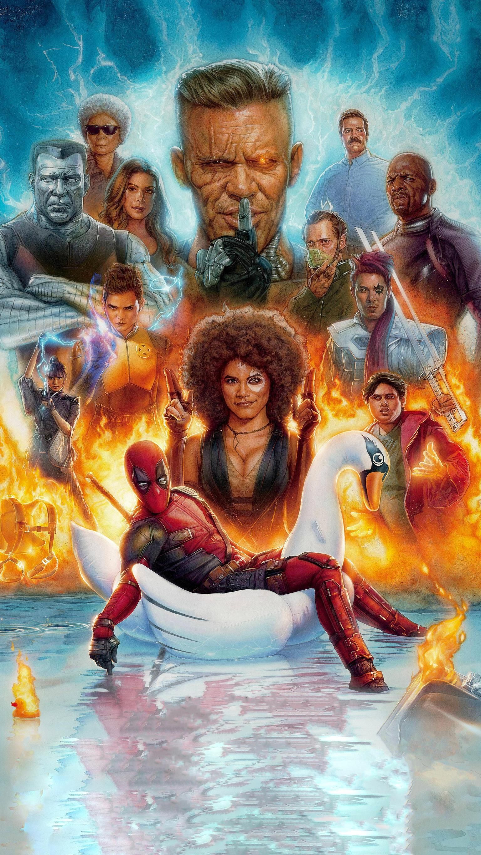 Deadpool 2 Comic Art Wallpapers