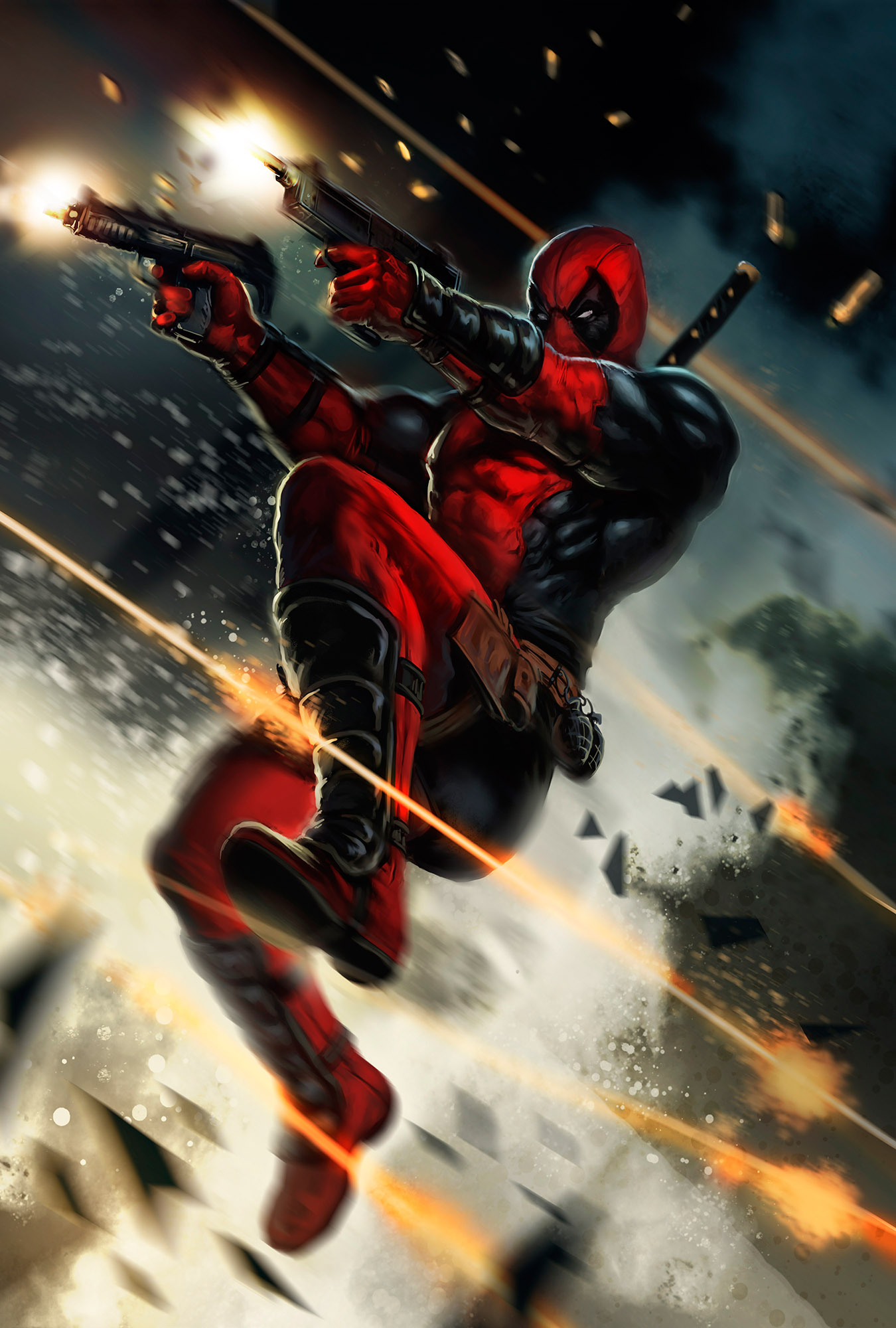 Deadpool 2 Comic Art Wallpapers