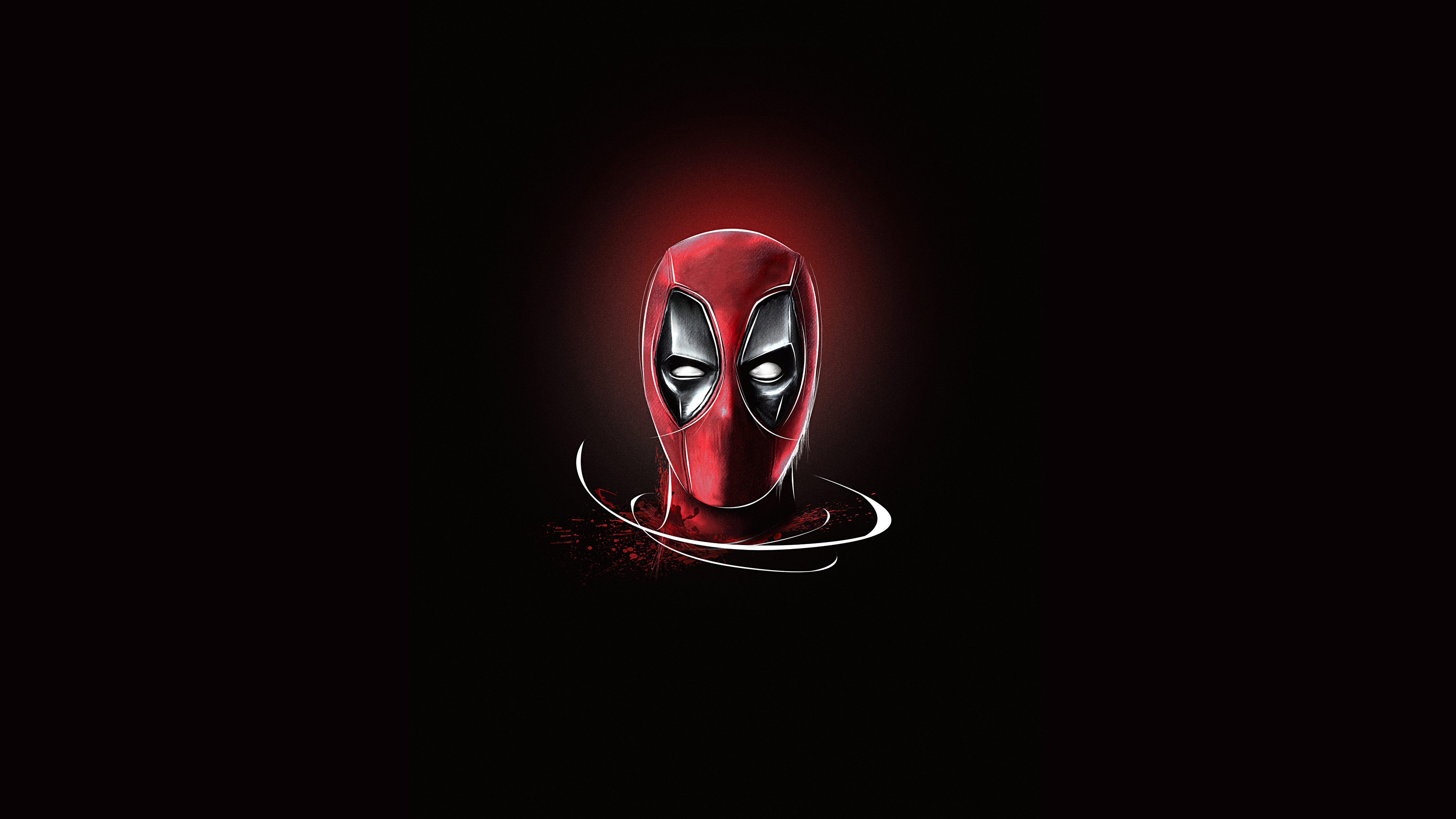 Deadpool Minimal Art Wallpapers