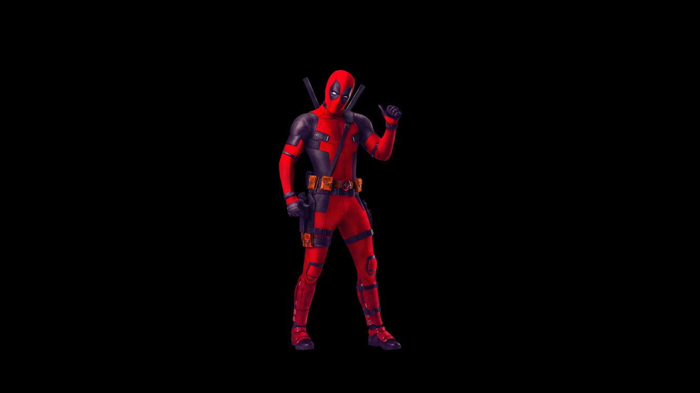 Deadpool Minimal Art Wallpapers