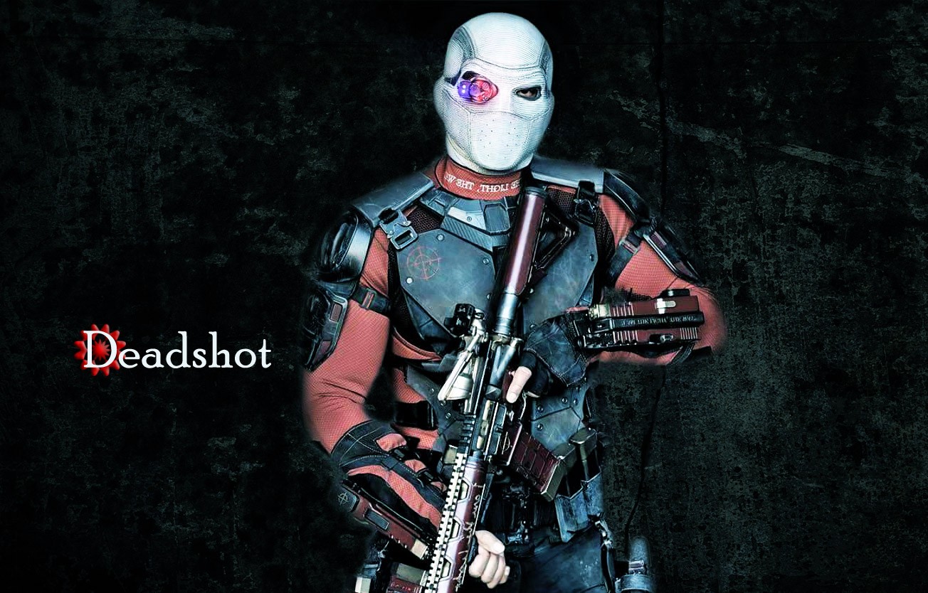 Deadshot Face Minimal Wallpapers