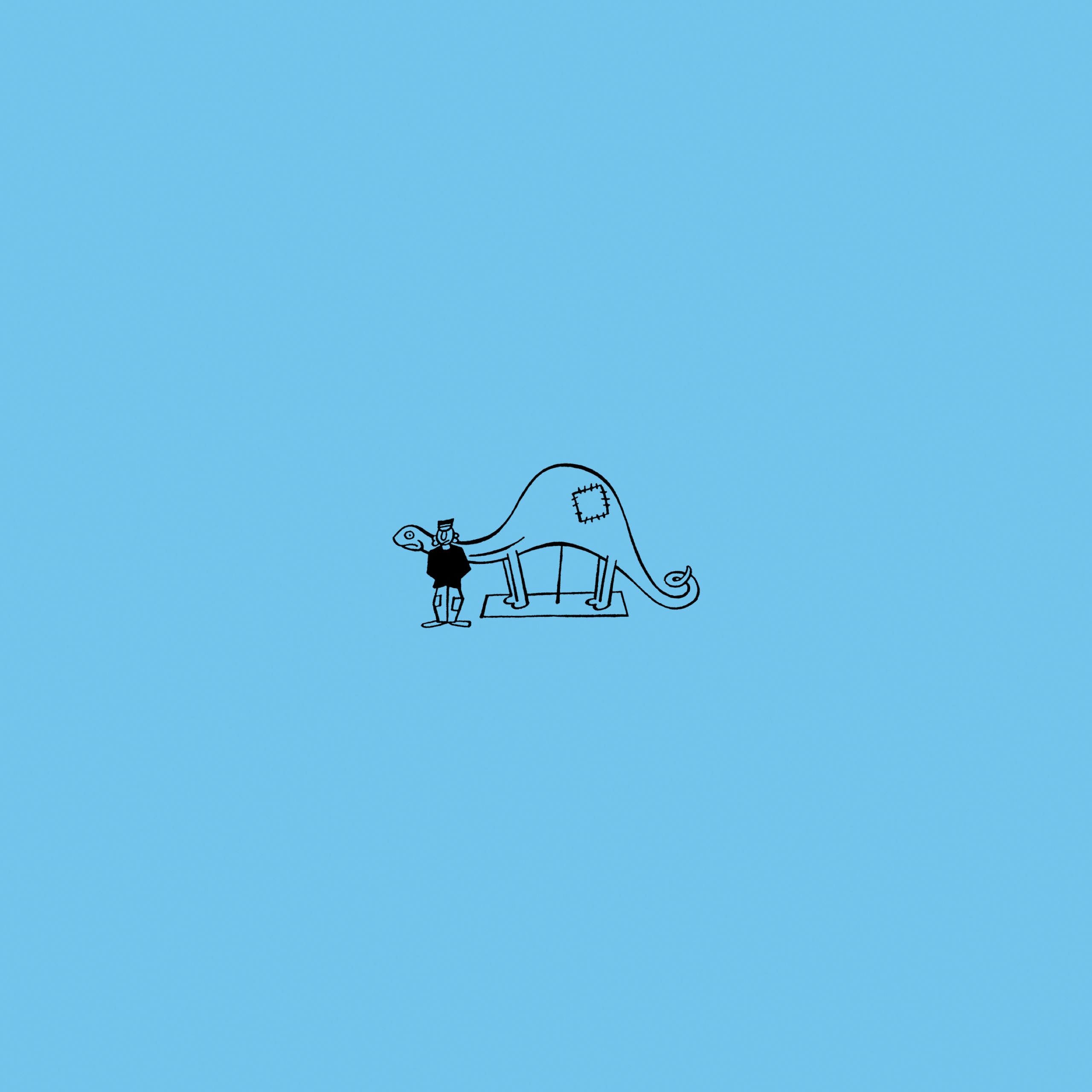 Dinosaur Simple Minimalist Wallpapers