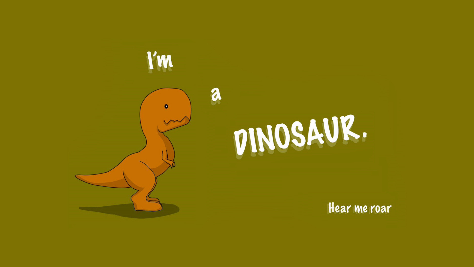 Dinosaur Simple Minimalist Wallpapers